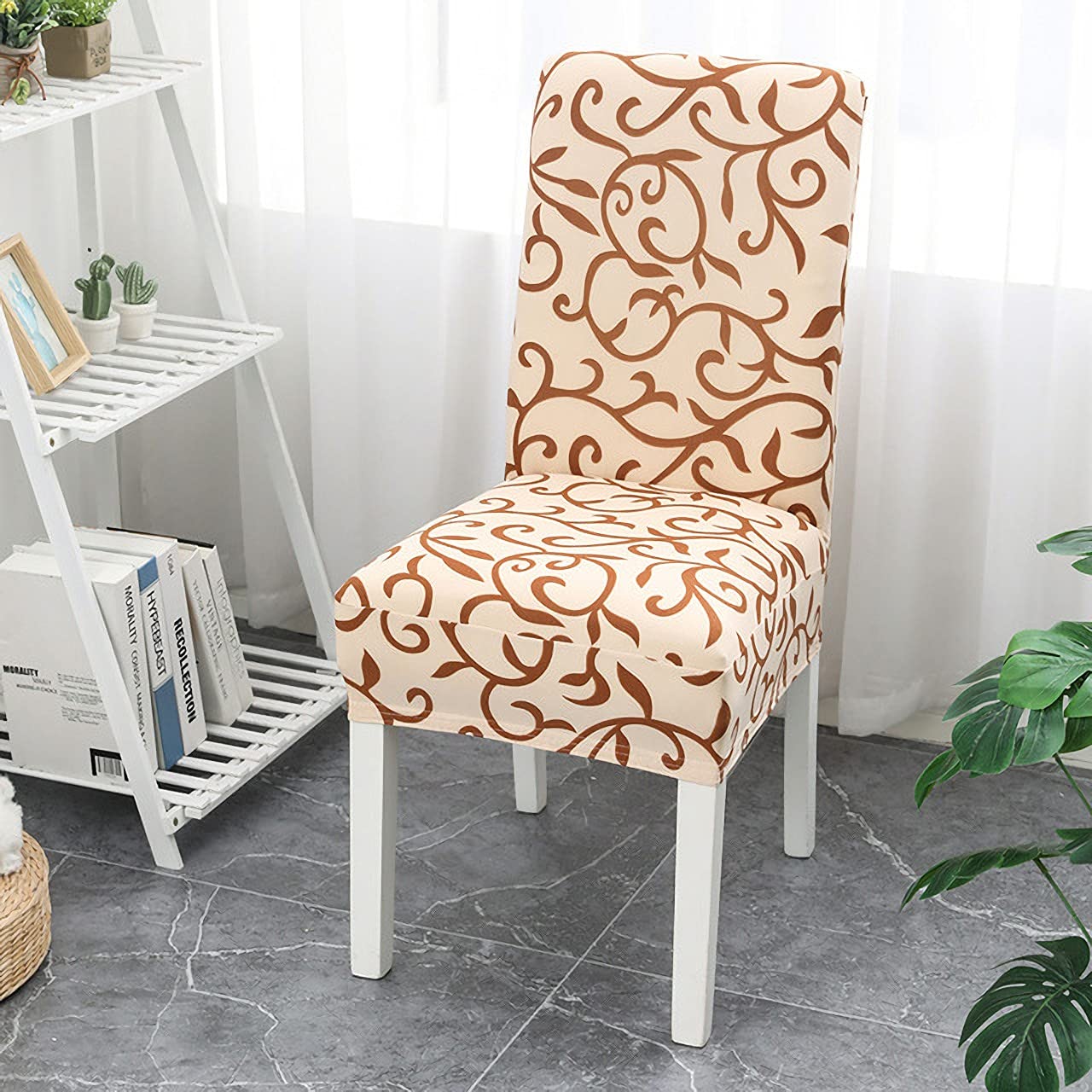 Stretch Spandex Chair Covers for Dining, Wedding & Party Decor - Home & Kitchen