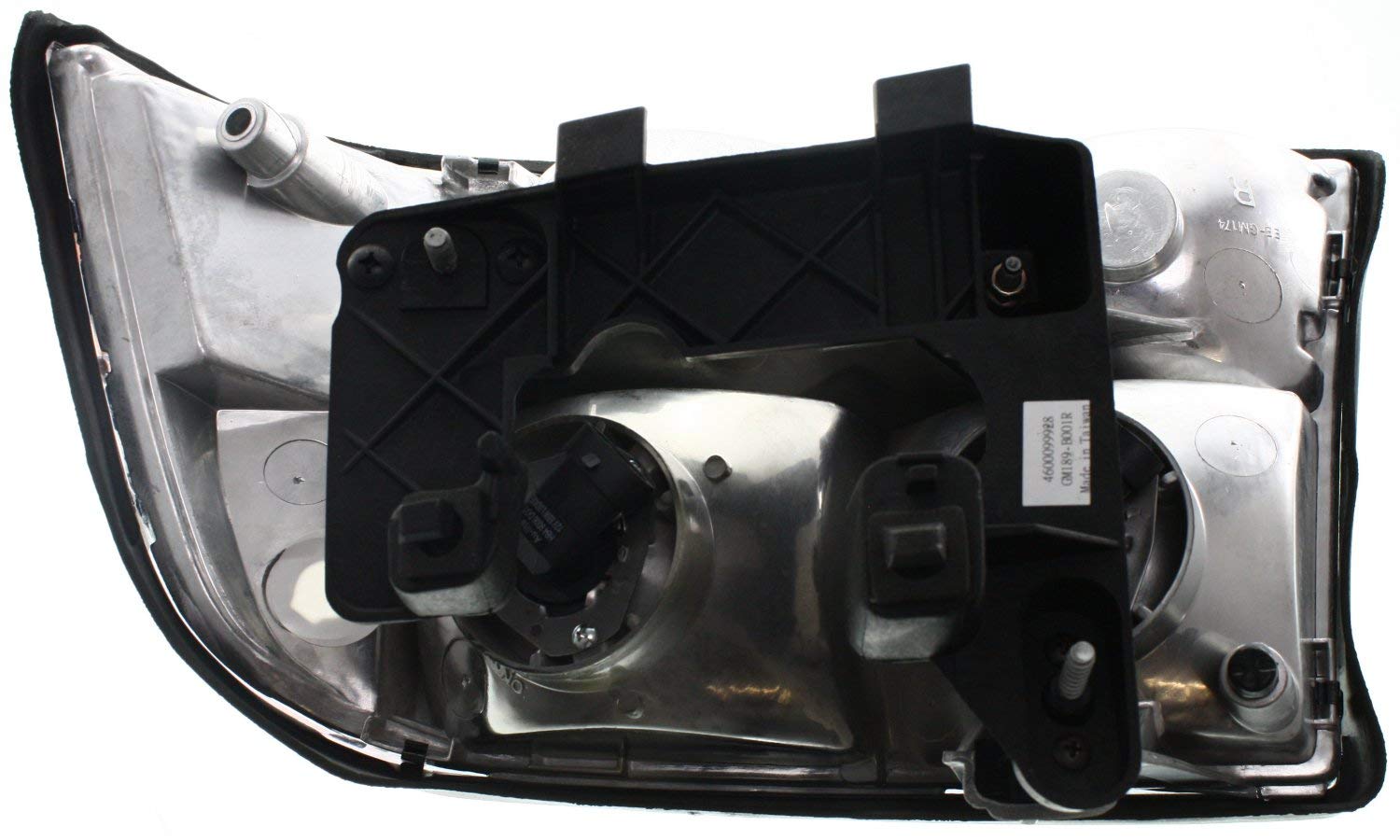 GMC Sonoma 1998-2004 Replacement Headlight Assembly - Driver & Passenger Side Halogen with Bulbs - Fits SL, SLE, SLS Models (No Fog Lights) - Replaces OEM #16526227, 16526228 - Perfect for Night Driving & Vehicle Restoration Projects