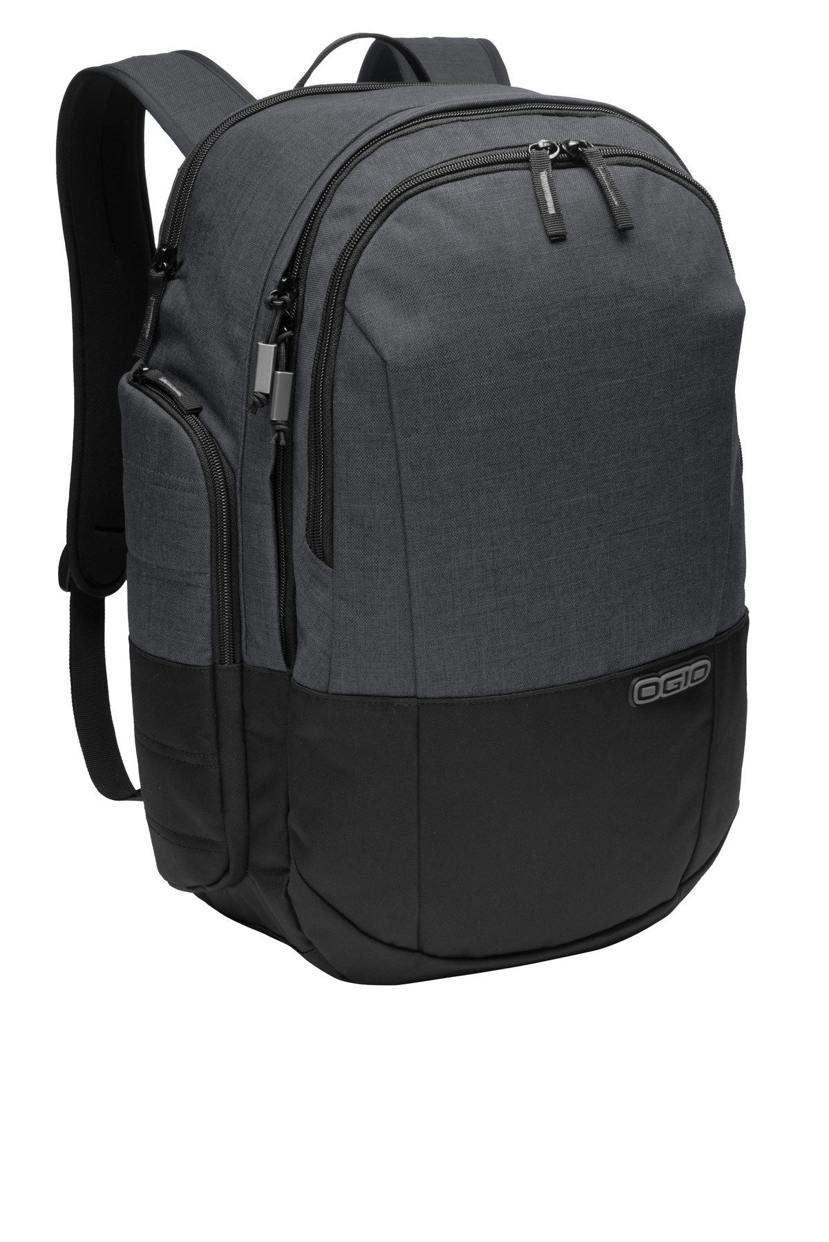 OGIO Rockwell 15 Inch Laptop Backpack for Men & Women - Durable Grey Computer Bag for Work, School, Travel & Commuting