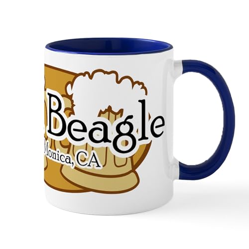 White/Navy Inside - Regal Beagle Mug