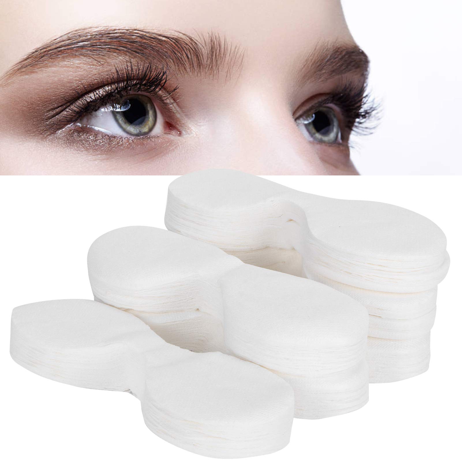 600Pcs Disposable Cotton Eye Mask Sheets for Moisturizing - Beauty Salon & Spa Essentials - Perfect for Facial Treatments, Relaxation & Skincare Routine