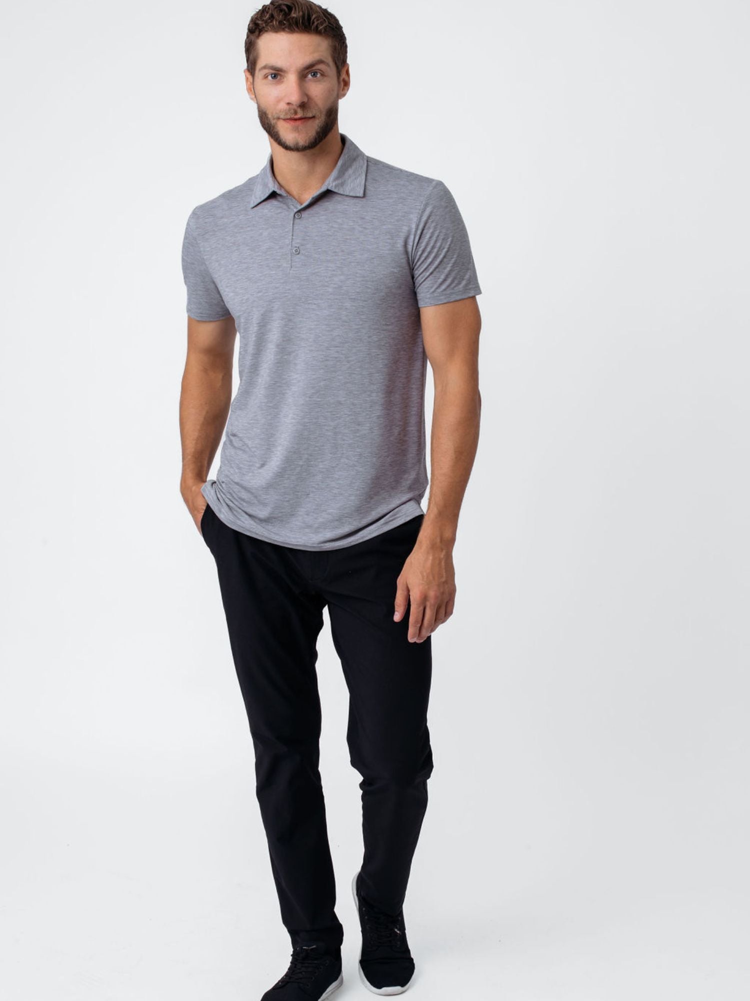 Premium Performance Polo Shirts 3-Pack for Men - Moisture-Wicking, Breathable & Comfortable - Ideal for Golf, Work & Casual Wear