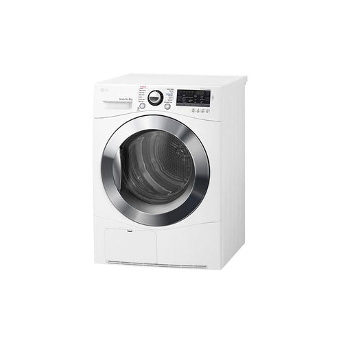 LG TD C80NPW 8kg White Condenser Dryer with Tag On Function - Perfect for Small Laundry Rooms & Energy-Efficient Home Use