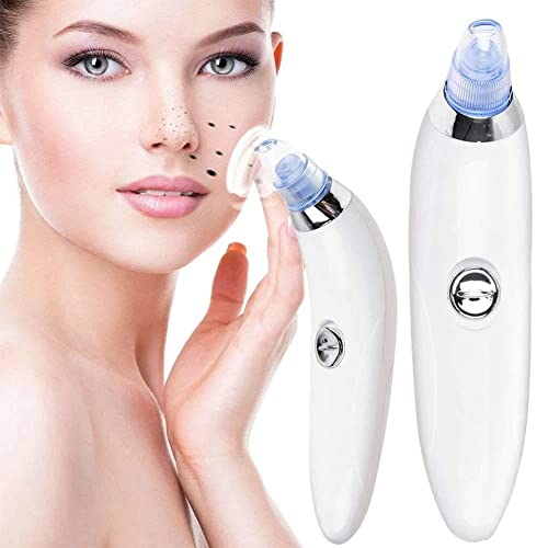 GBEX Electric Blackhead Remover Vacuum - Pore Cleaner & Comedo Extractor for Face & Nose - Acne Treatment & Skin Care Tool for Home Spa & Daily Facial Cleansing