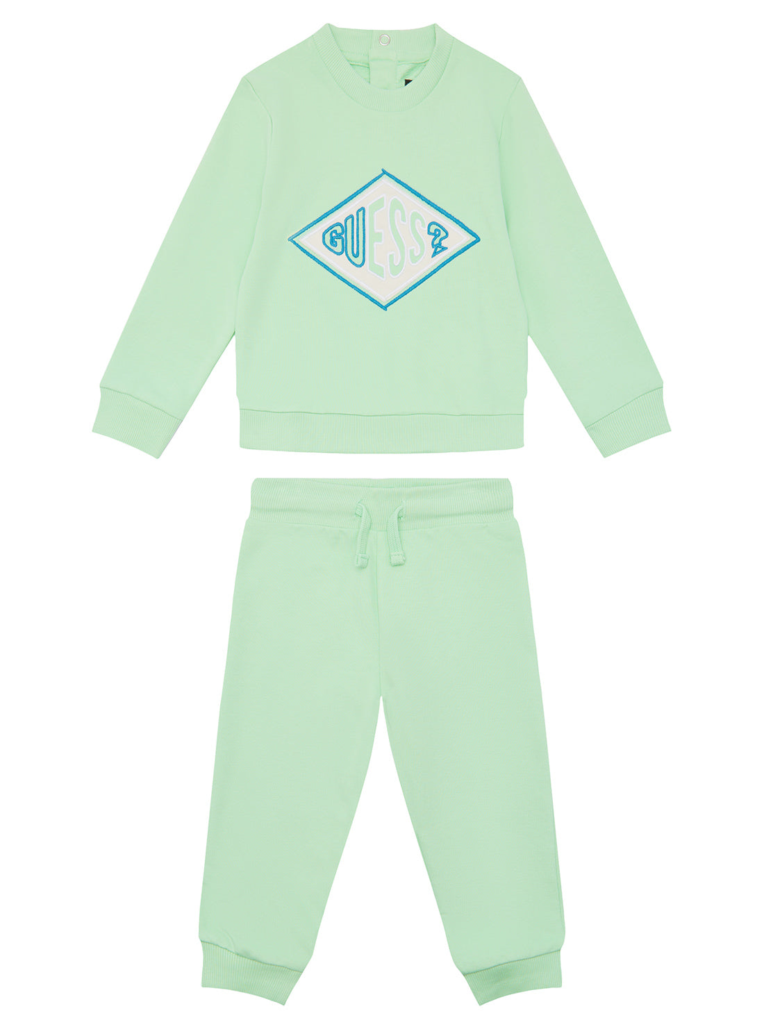 Green Active Top and Pants Set for Baby 0-12 Months - Comfortable Outfit for Playtime, Crawling & Outdoor Activities