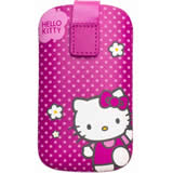 Hello Kitty Iconic Leather Phone Case Fuchsia Pink - Cute Kawaii Design for iPhone 13, 12, 11, XR - Perfect Gift for Girls & Women - Durable Protection for Everyday Use & Travel