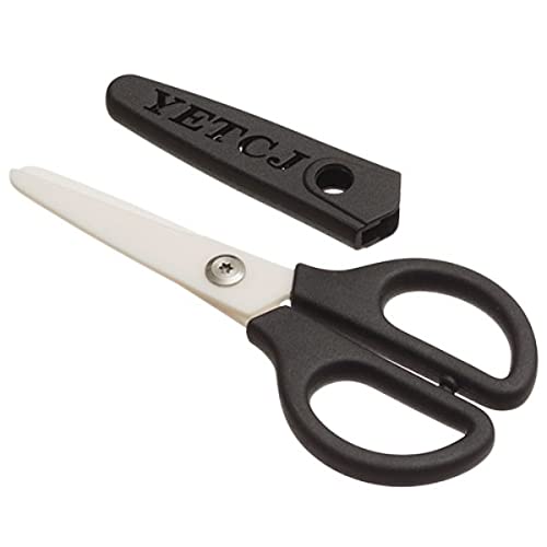 Premium Ceramic Scissors 5.5 Inch - Ultra Sharp Kitchen Shears for Herbs, Spices & Food Prep - Ideal for Cooking, Crafting & DIY Projects
