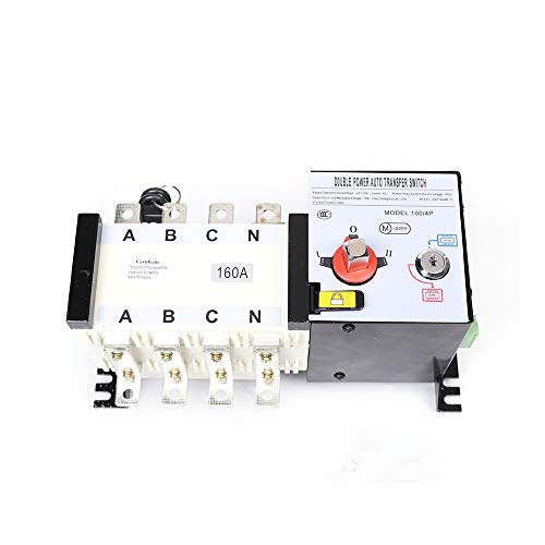 Dual Power Automatic Transfer Switch - Isolation Type Generator Changeover Switch with Ultra-Fast Conversion | Backup Power Solution for Home & Business