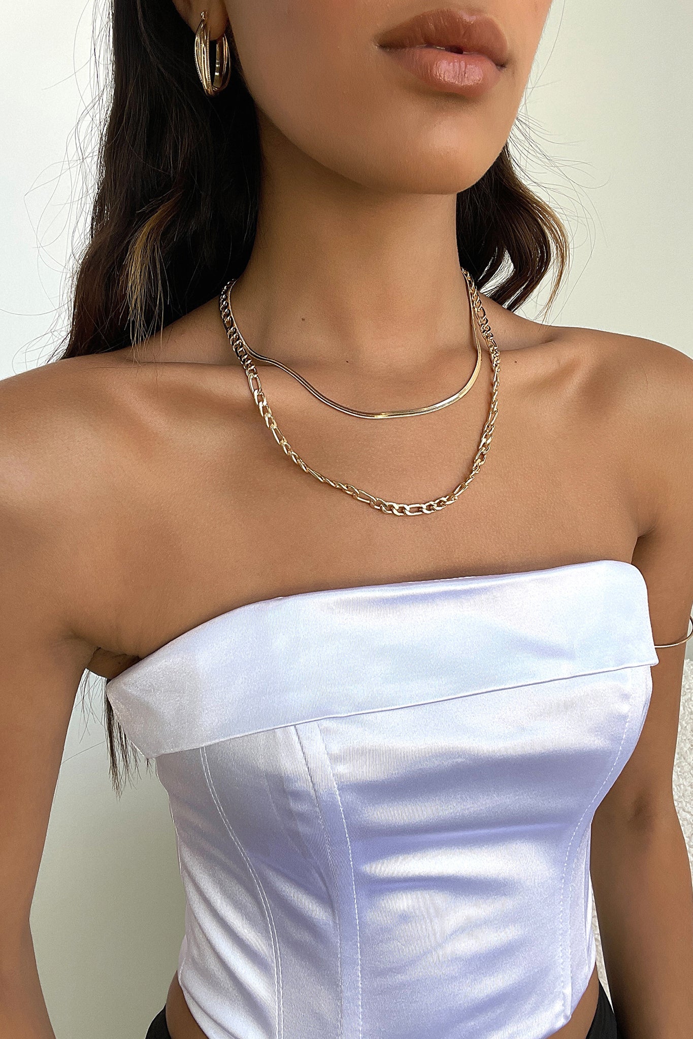 Stylish Izy Layered Necklace 2 Pack in Gold - Perfect for Everyday Wear & Special Occasions