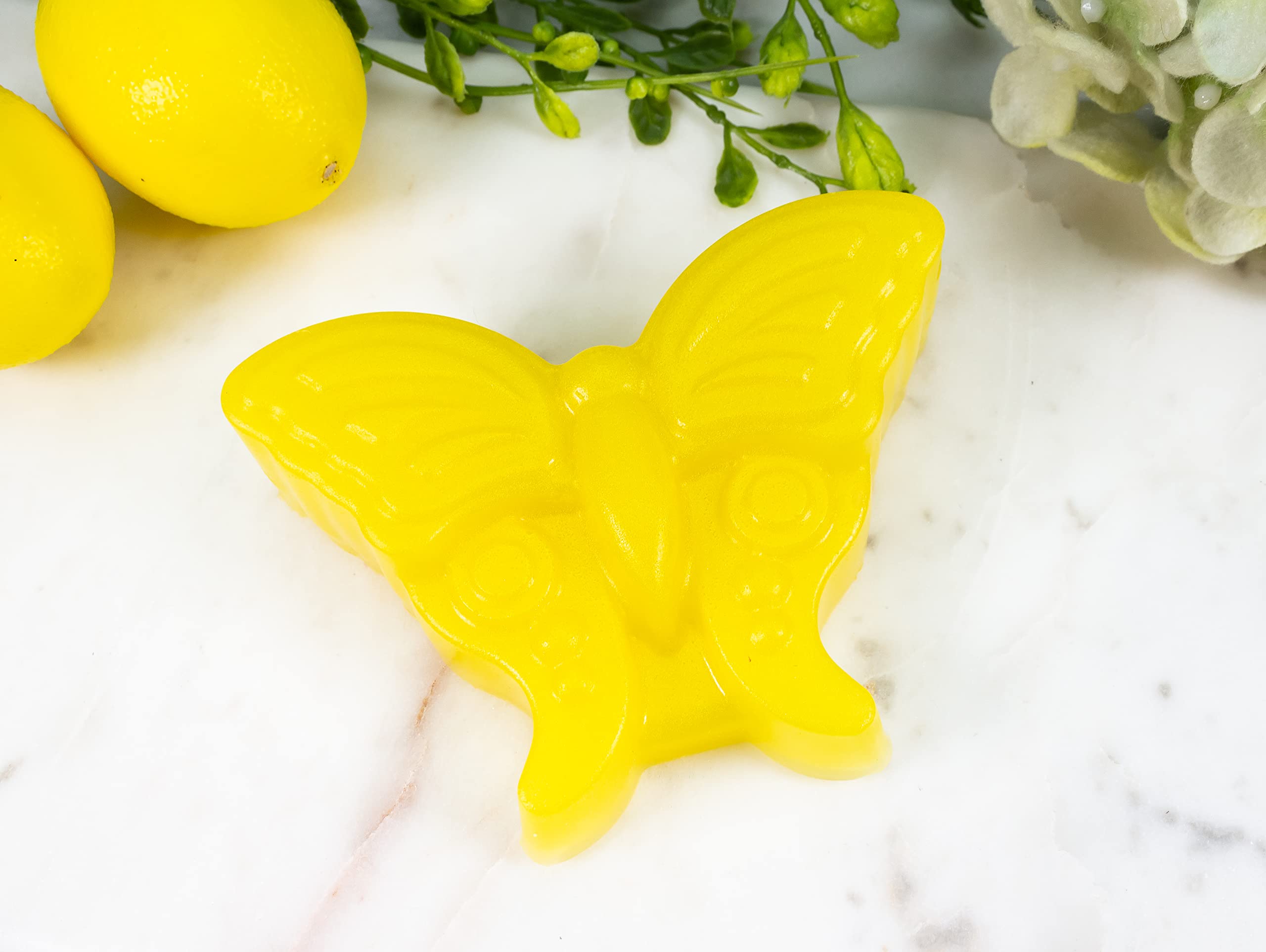 Kids Birthday Spa Gift Set - Raspberry Lemonade Scented Butterfly Soap Flower & Bath Bomb with Solid Bubble Bath Bar | Perfect for Birthday Parties, Relaxation & Self-Care Gifts