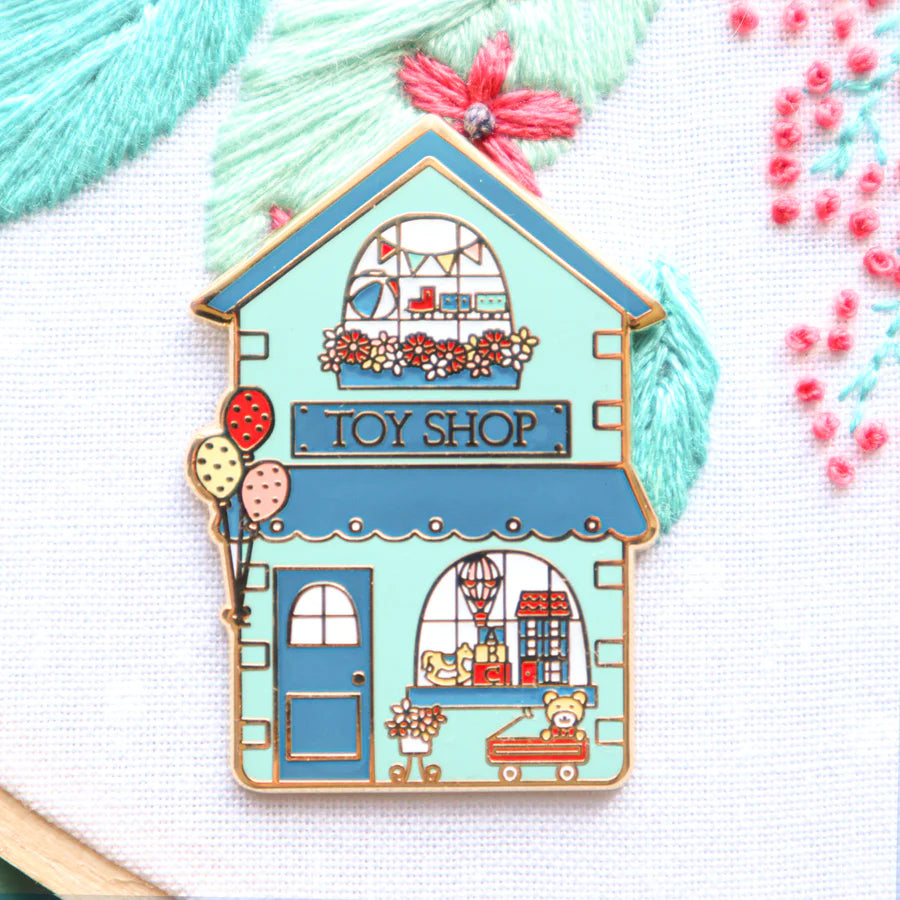 Flamingo Toes TOY SHOP Needle Minder - Magnetic Pin Cushion for Sewing, Quilting & Embroidery - Perfect for Crafters & DIY Enthusiasts