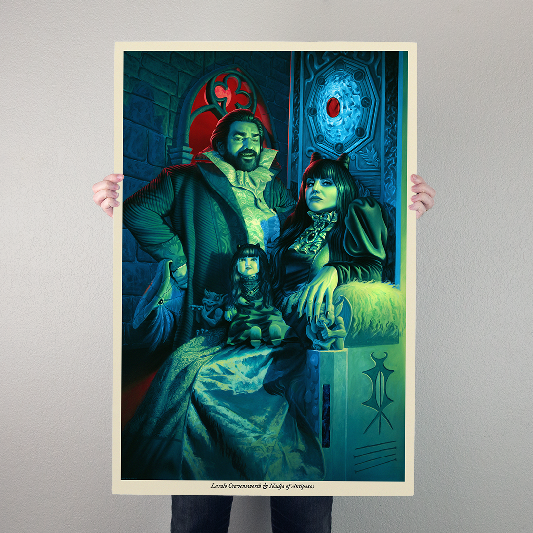 FX's What We Do in the Shadows Timed Edition Collectible Poster - Vampire Comedy TV Show Wall Art for Home, Office & Fan Decor