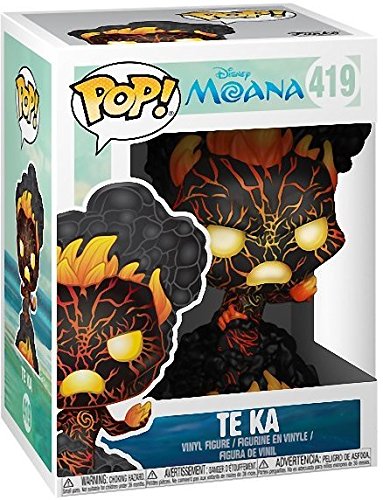Funko Pop! Disney Moana Te Ka Vinyl Figure Collectible with Pop Protector Case - Perfect for Disney Fans, Collectors & Home Decor