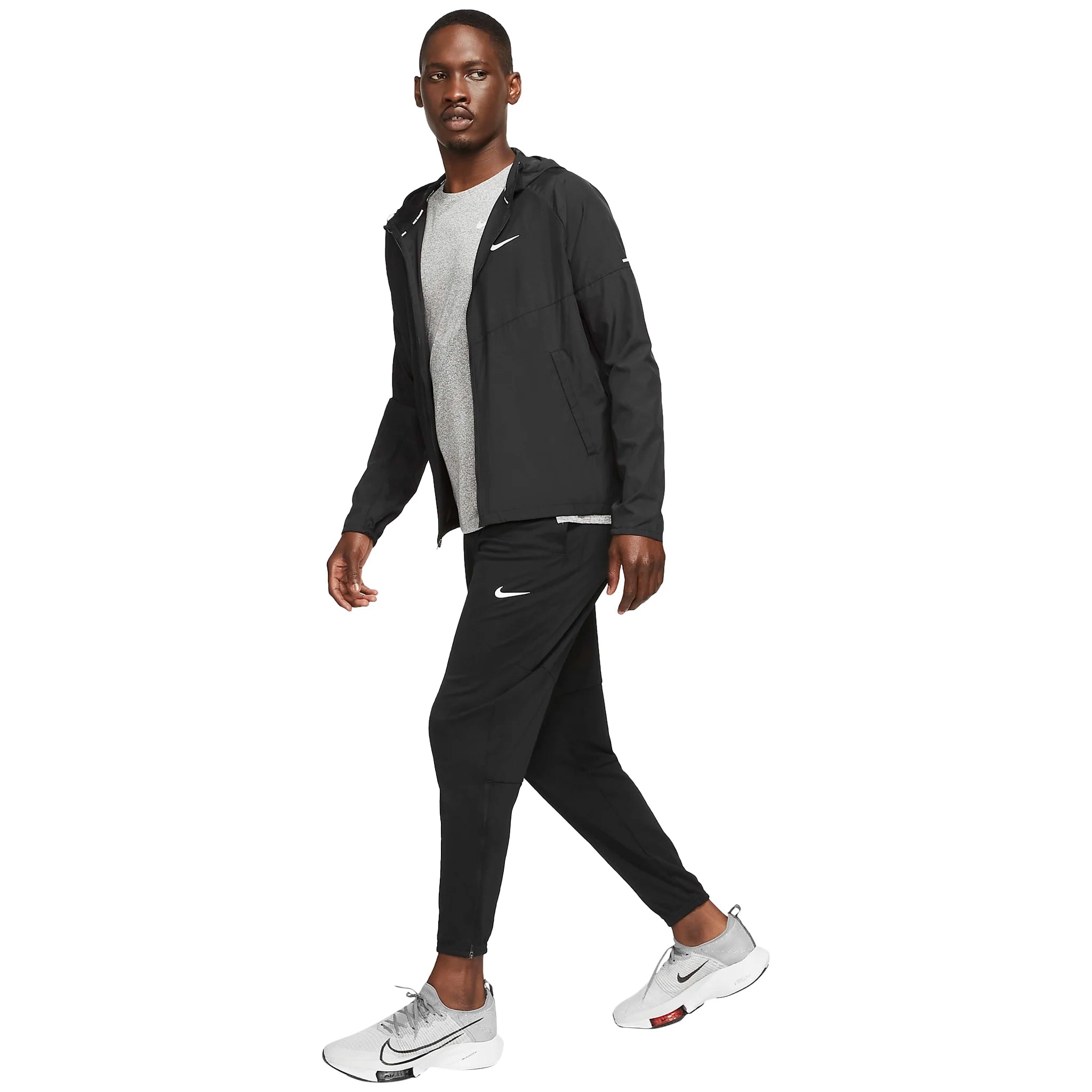 Nike Challenger Black Athletic Pants for Men - Lightweight Workout Joggers with Stretch Waistband | Perfect for Running, Gym Training & Casual Wear