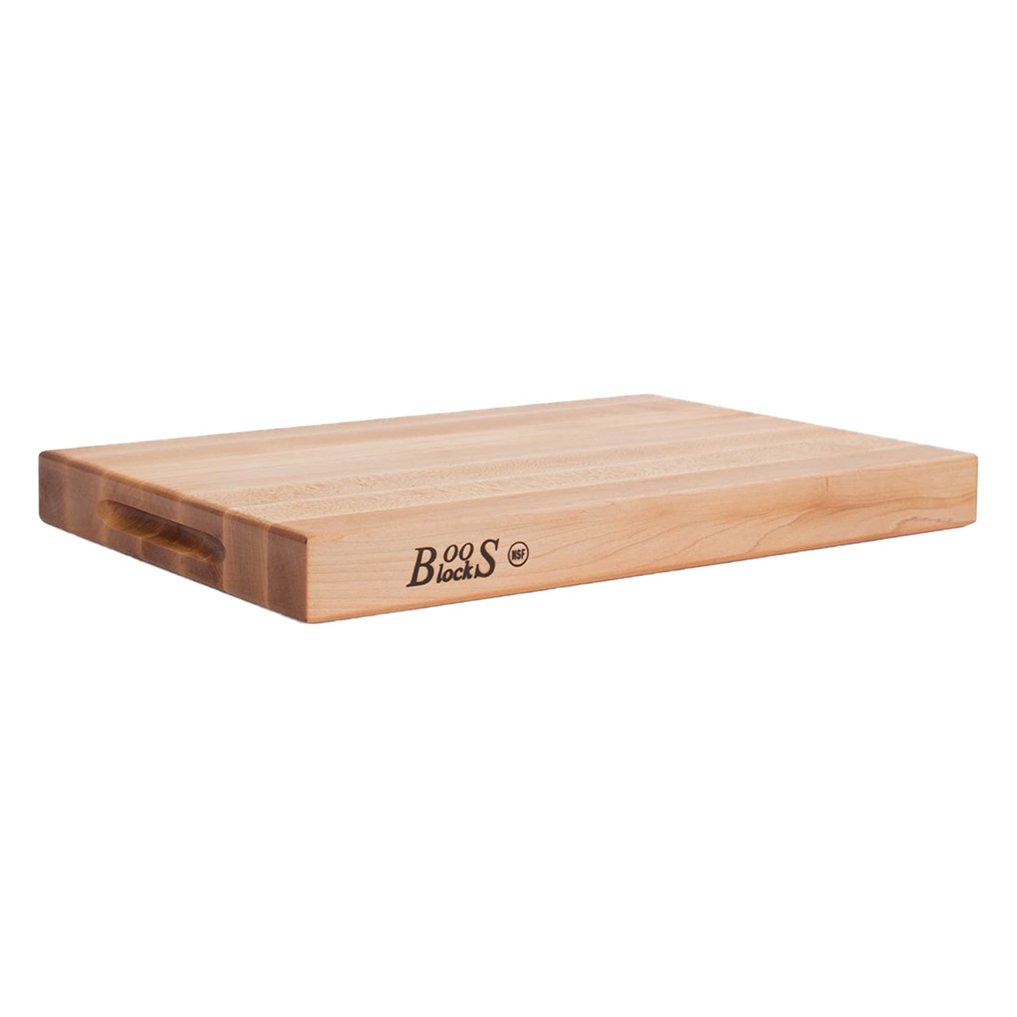 Premium John Boos Platinum Series Reversible Maple Wood Cutting Board - 18