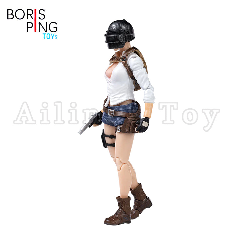 Boris Ping Toys 1/18 AK18 Pre-Assembled Military Action Figure - 3.75 Inch Collectible Model Kit for Display & Diorama Scenes - Perfect for Collectors, Wargaming, and Military Enthusiasts