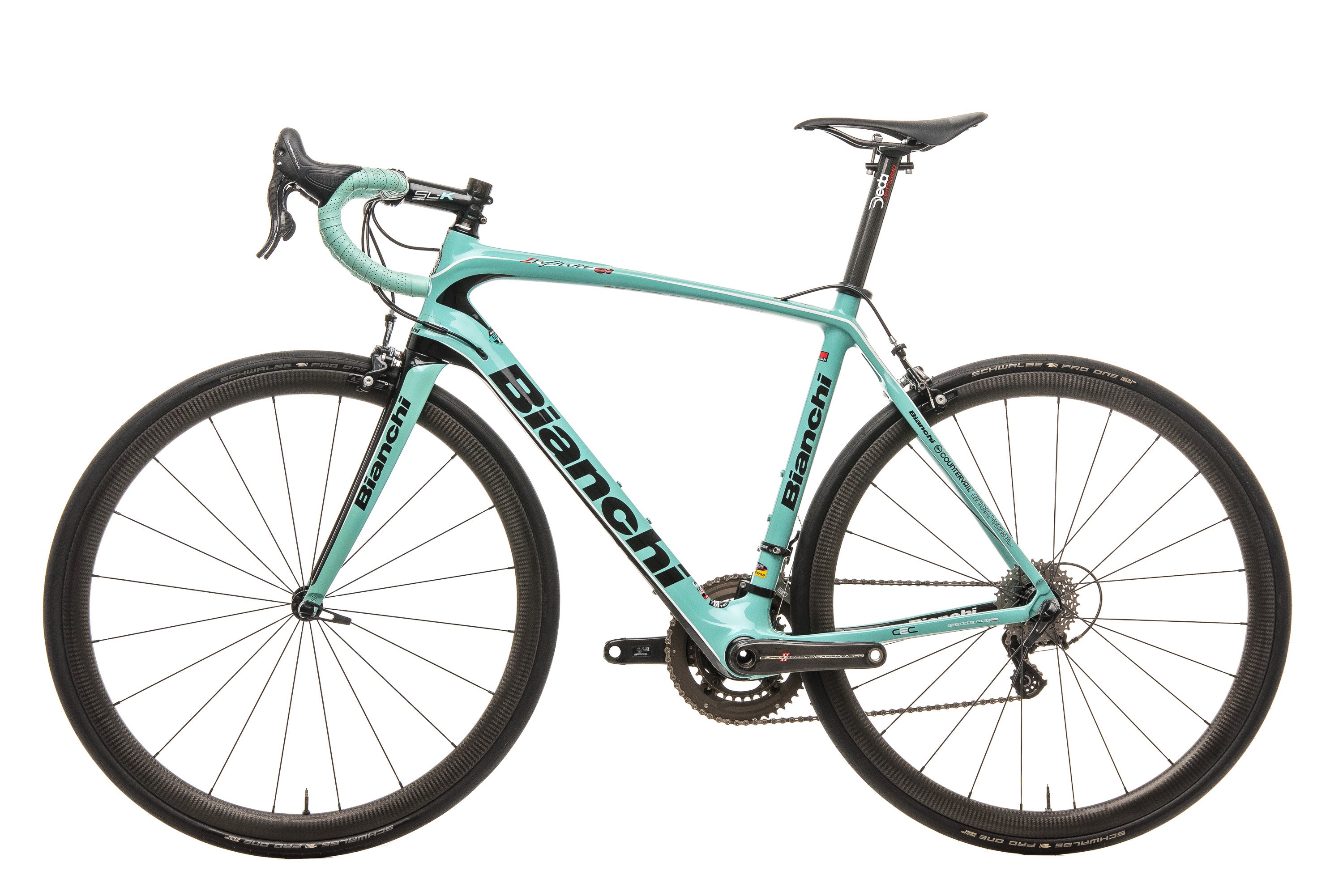 Bianchi Infinito CV Super Record Road Bike 2015 - 55cm Carbon Frame Racing Bicycle for Endurance & Long Distance Cycling | Perfect for Road Racing, Training & Commuting