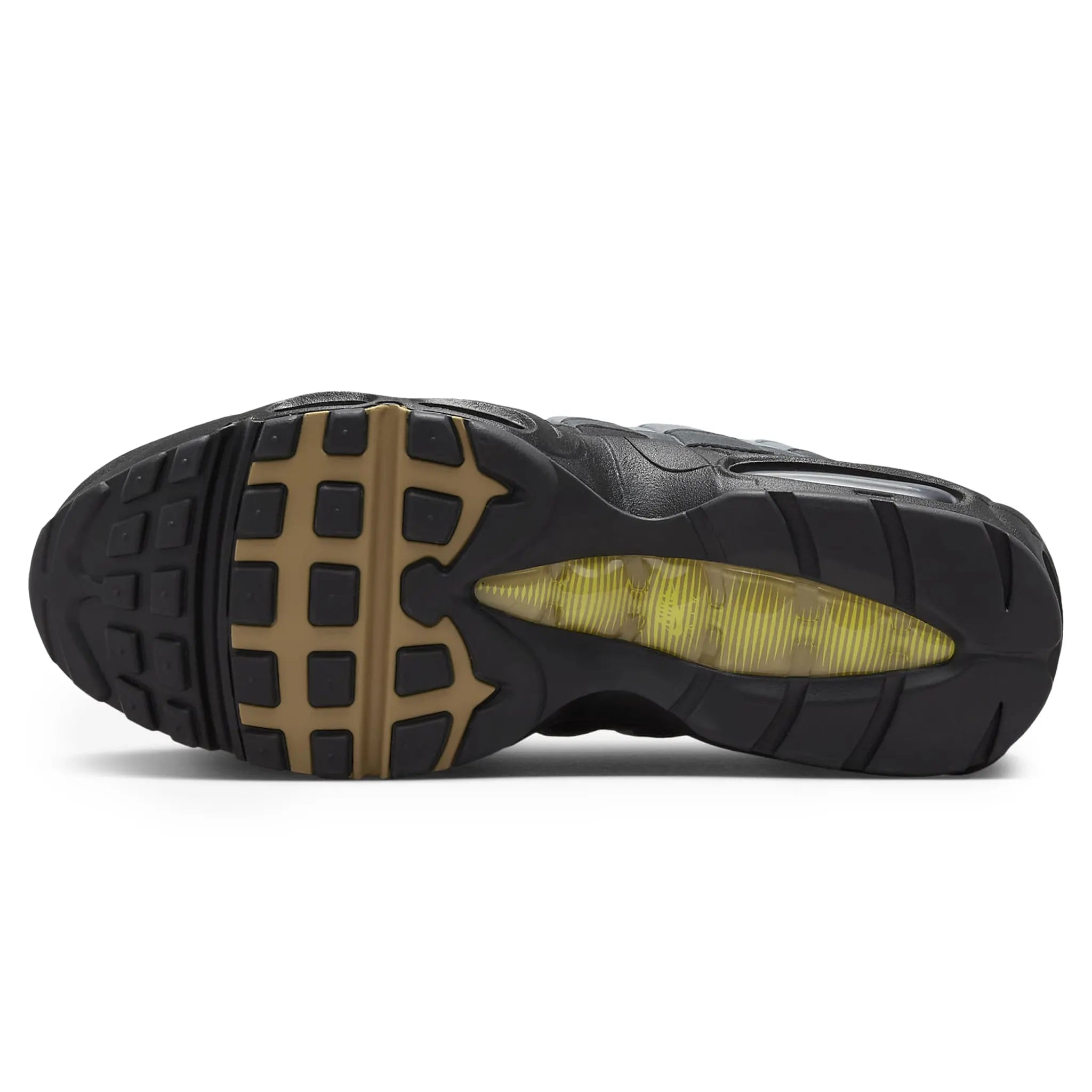 Nike Air Max 95 Icons Yellow Strike Running Shoes for Men - Lightweight Cushioned Sneakers for Jogging, Gym Workouts & Casual Wear