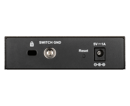 D-Link DGS-1100-05V2 5-Port Gigabit Smart Managed Network Switch - Ideal for Home Office & Small Business Networking
