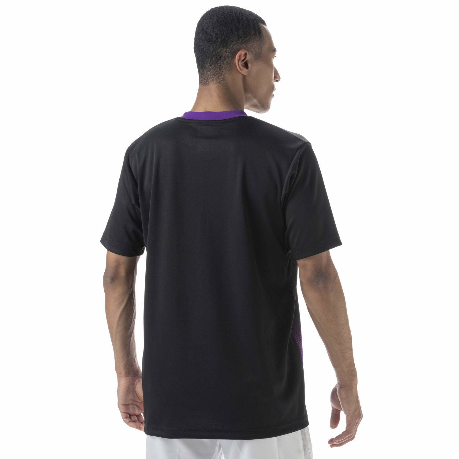 Yonex Premium Game Shirt 10539 - High-Quality Unisex Tennis & Badminton Apparel (Made in Japan) - Perfect for Tournaments & Casual Play - Black