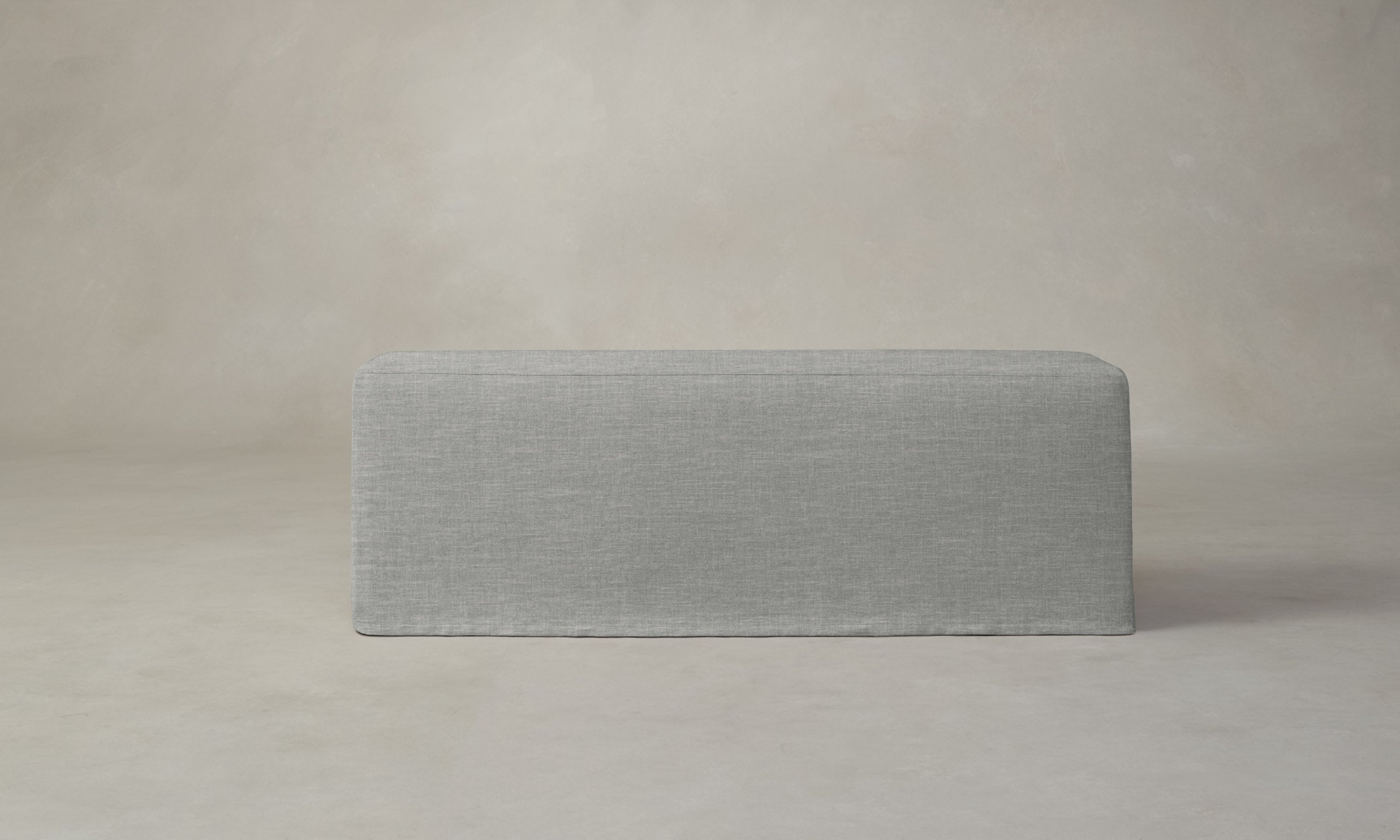 The Beacon Dining Bench - Performance Woven Chenille Rain-Resistant Outdoor Patio Furniture for Backyard, Garden & Poolside Use
