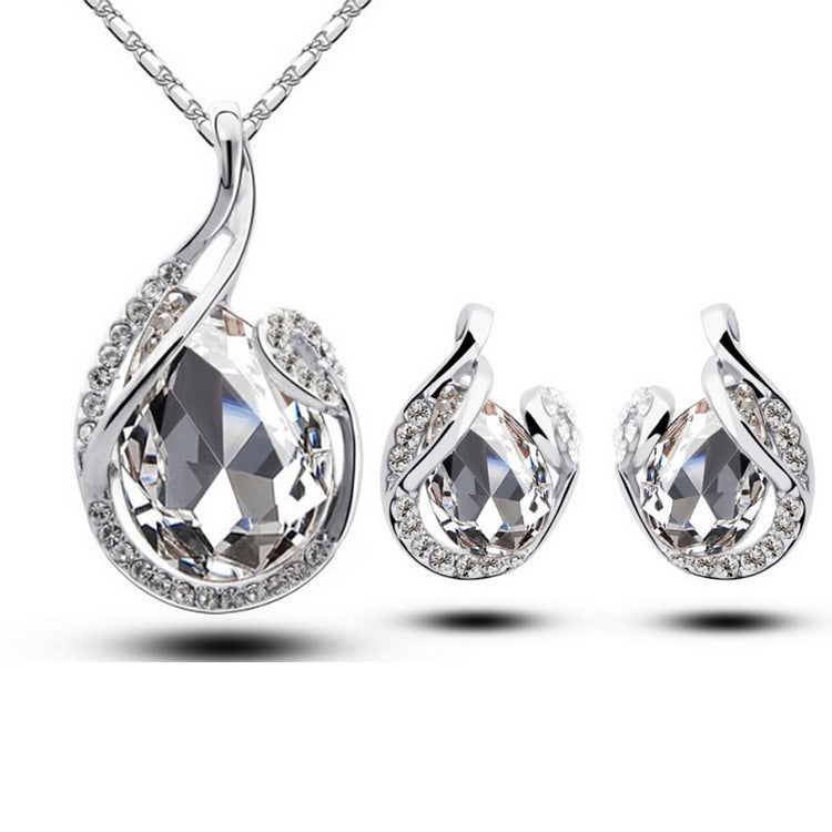 Elegant Jewelry Sets for Women - Necklace, Earrings & Bracelet Gift Set - Perfect for Weddings, Parties & Special Occasions