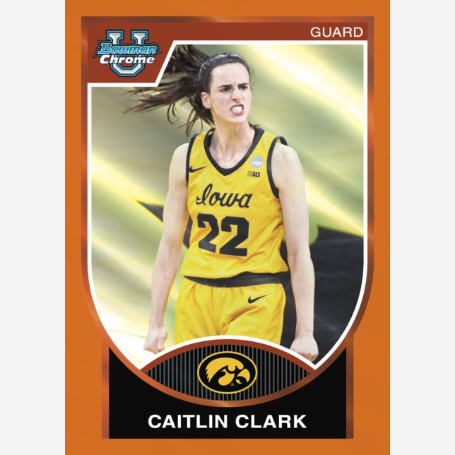 2023-24 Topps Bowman University Chrome Basketball Cards - Single Pack | Collectible Sports Trading Cards for Fans & Enthusiasts | Perfect for Gifts, Trading & Display