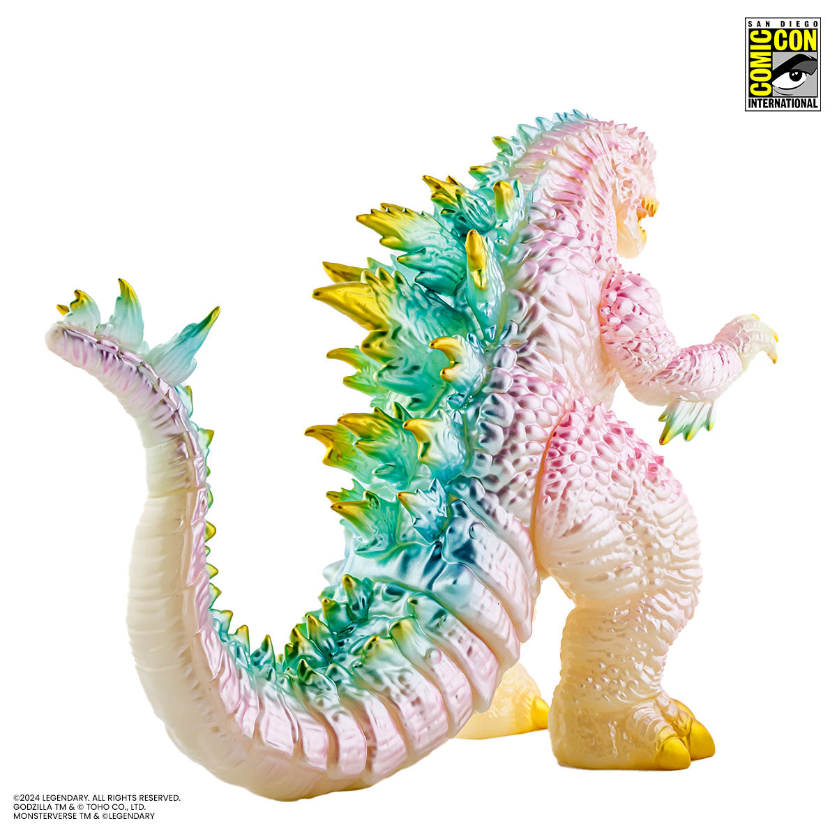 Godzilla x Kong: The New Empire Soft Vinyl Figure - Cherry Blossom Glow in The Dark Collectible | Perfect for Movie Fans, Anime Collectors & Home Decor | Great Gift for Godzilla Lovers