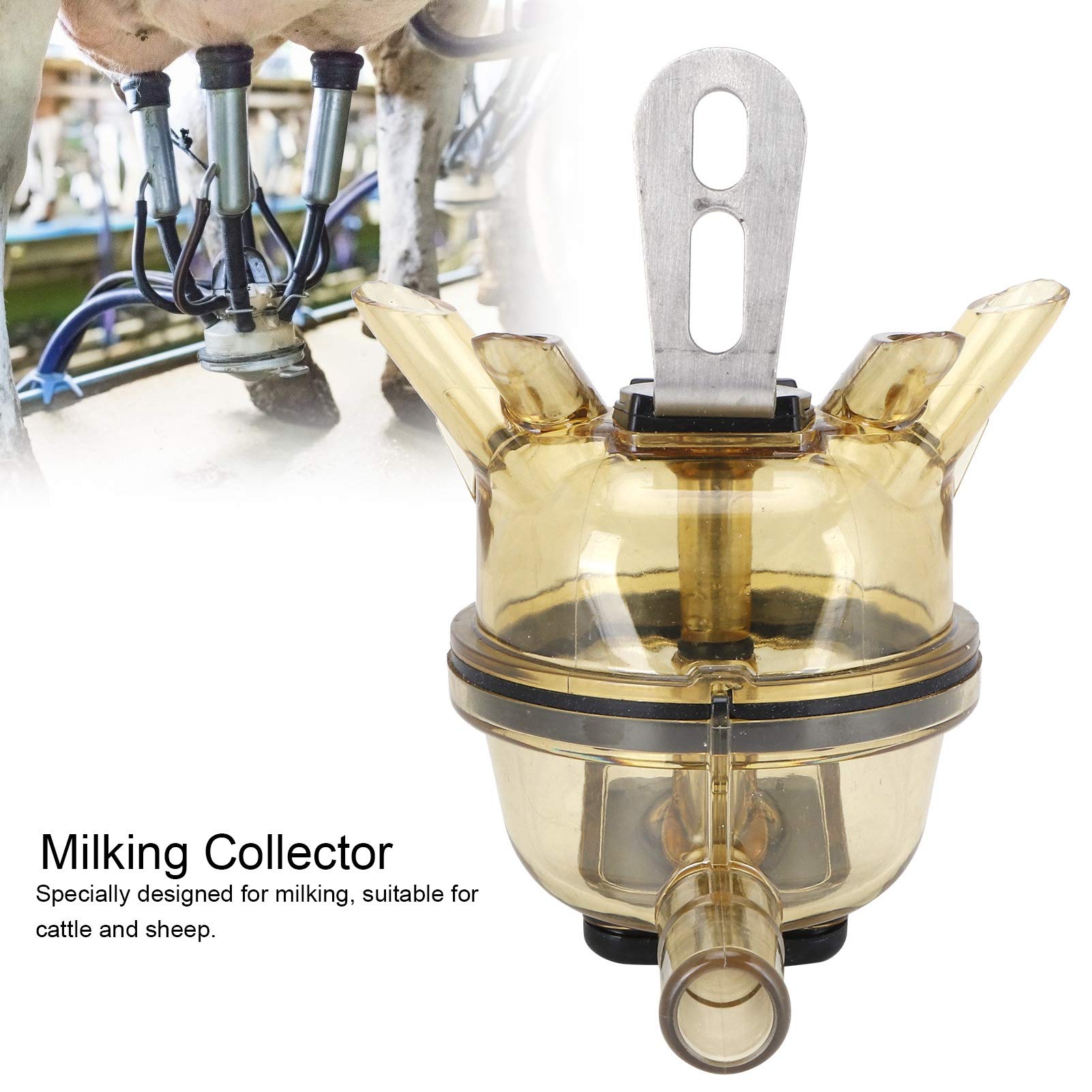 Portable Milking Claw - Efficient Milk Collector Tool for Goats, Sheep & Cows | Durable Livestock Breeding Farm Accessory | Perfect for Small Farms, Homesteading & Dairy Production