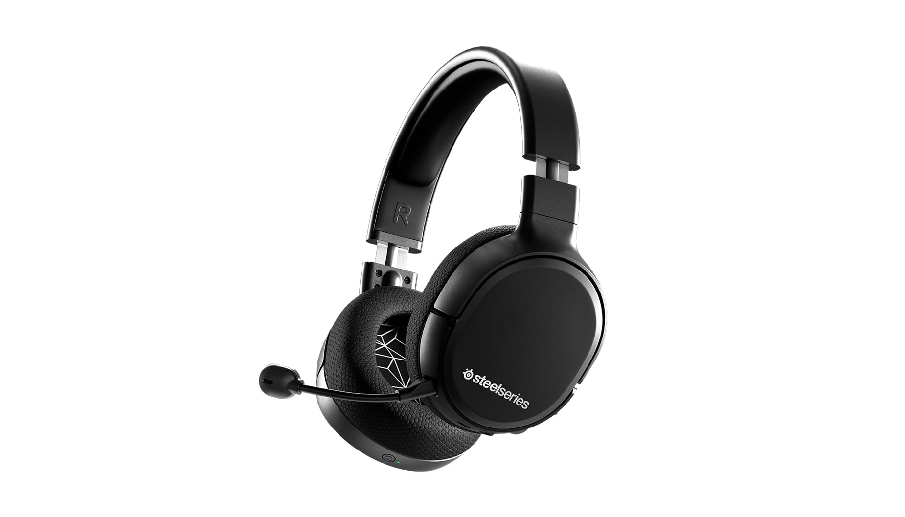 SteelSeries Arctis 1 Wireless Gaming Headset with USB-C & Detachable Clearcast Mic - Compatible with PC, PS4, Nintendo Switch/Lite, Android - Black - Perfect for Competitive Gaming, Streaming & Mobile Play