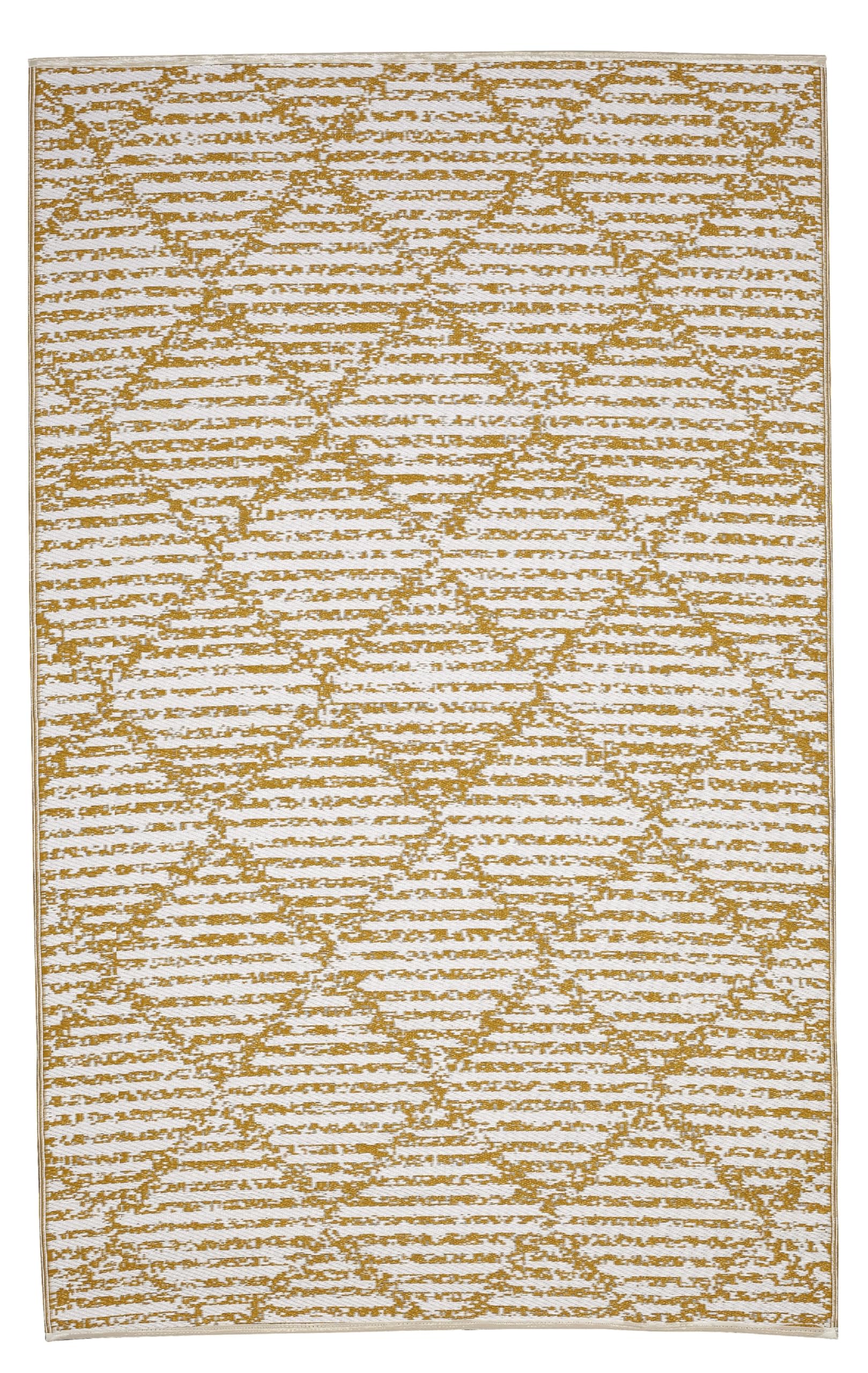 Premium Quick Dry Reversible Plastic Rug - Indoor/Outdoor Use for RV, Camping, Beach, Picnic, Patio & Poolside - 6x9 Feet - Durable & Waterproof for Easy Cleaning & Comfort
