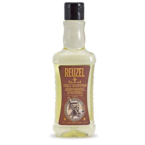 REUZEL Daily Shampoo for Men & Women - Gentle Hair Cleanser with Natural Ingredients - Perfect for Daily Use at Home, Gym & Travel