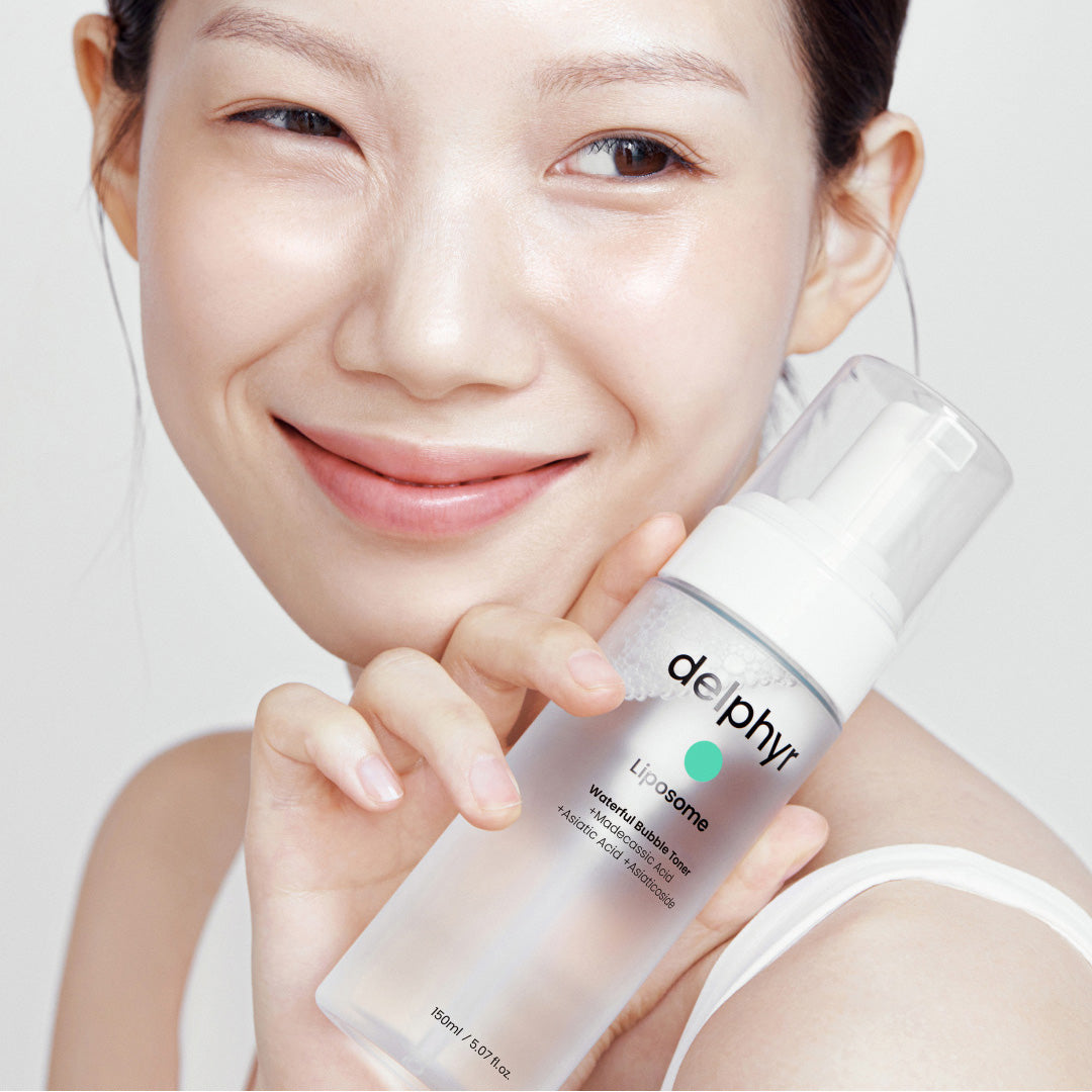 Delphyr Liposome Waterful Bubble Toner 150ml - Hydrating Facial Essence for Glowing Skin | Perfect for Daily Skincare Routine & Makeup Prep