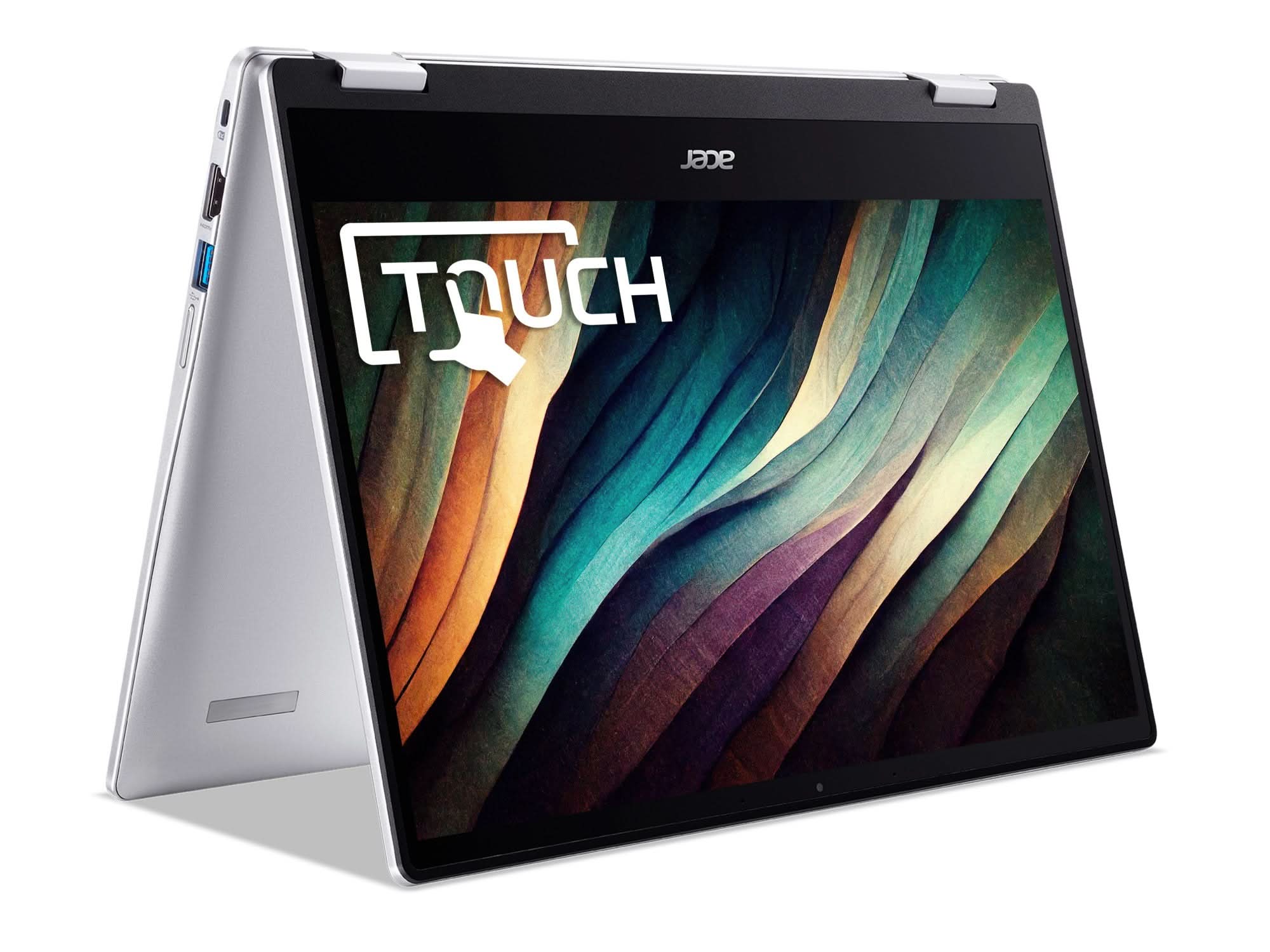 Acer Chromebook Spin 314 CP314-1H Convertible 2-in-1 Laptop - Intel Celeron N4500, 4GB RAM, 128GB eMMC, 14