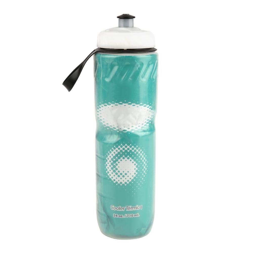 Stainless Steel Insulated Water Bottle - Double Wall Vacuum Insulation for Hot & Cold Drinks - Leakproof & Portable Sports Water Bottle for Cycling, Hiking, Gym & Outdoor Activities