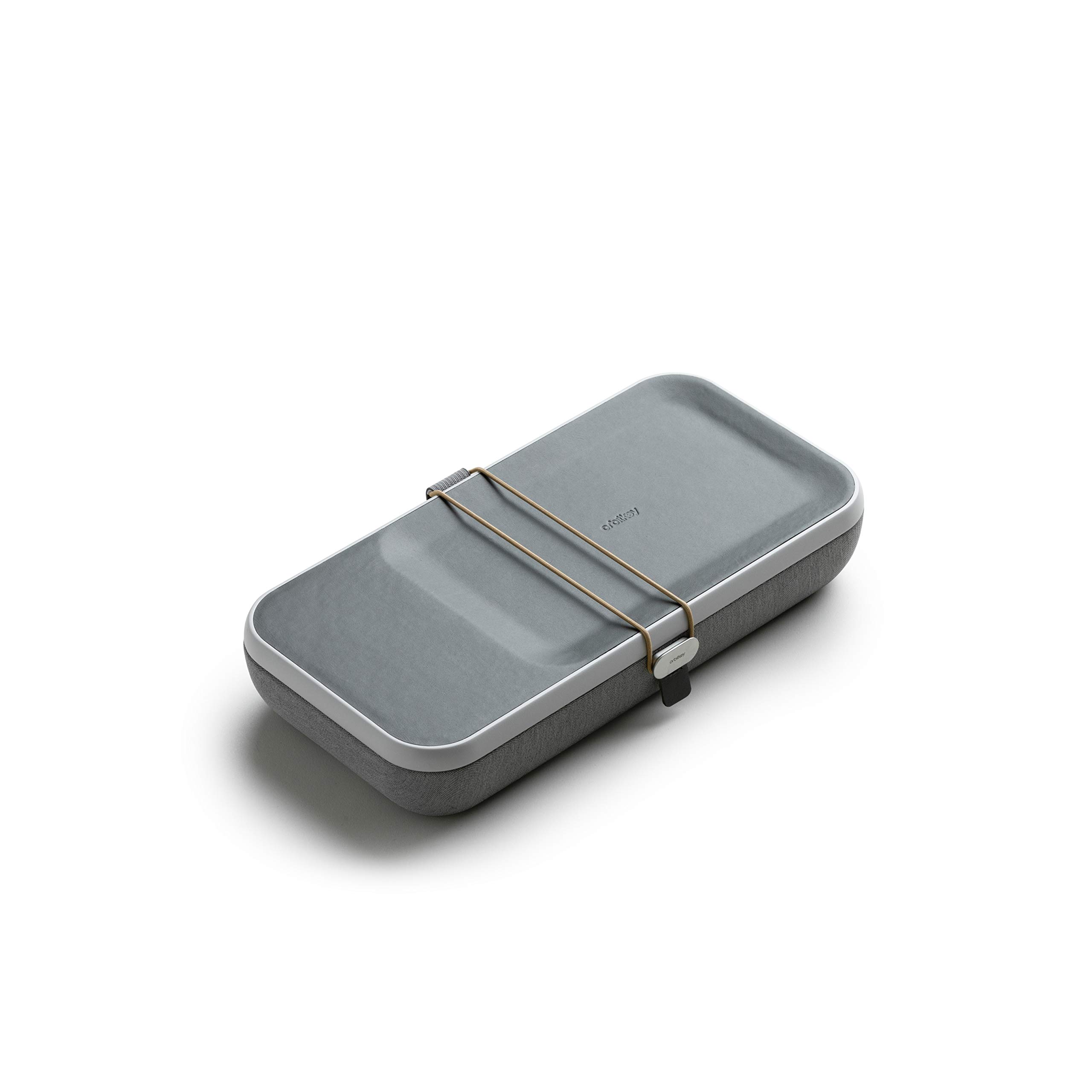 Orbitkey Nest - Premium Portable Desk Organizer with Wireless Charger | Customizable Polycarbonate & Nylon Case | Compact 9.5