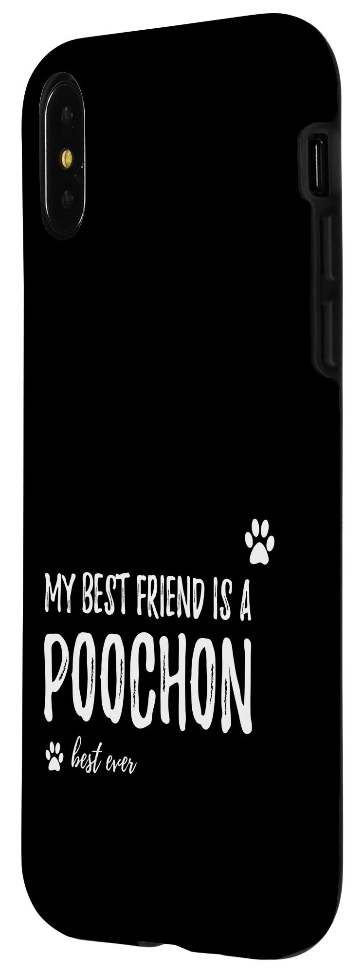 Funny Dog Lovers iPhone X/XS Case - Cute Poochon Design for Pet Owners | Perfect Gift for Dog Lovers, Protective Phone Cover for Daily Use & Outdoor Activities