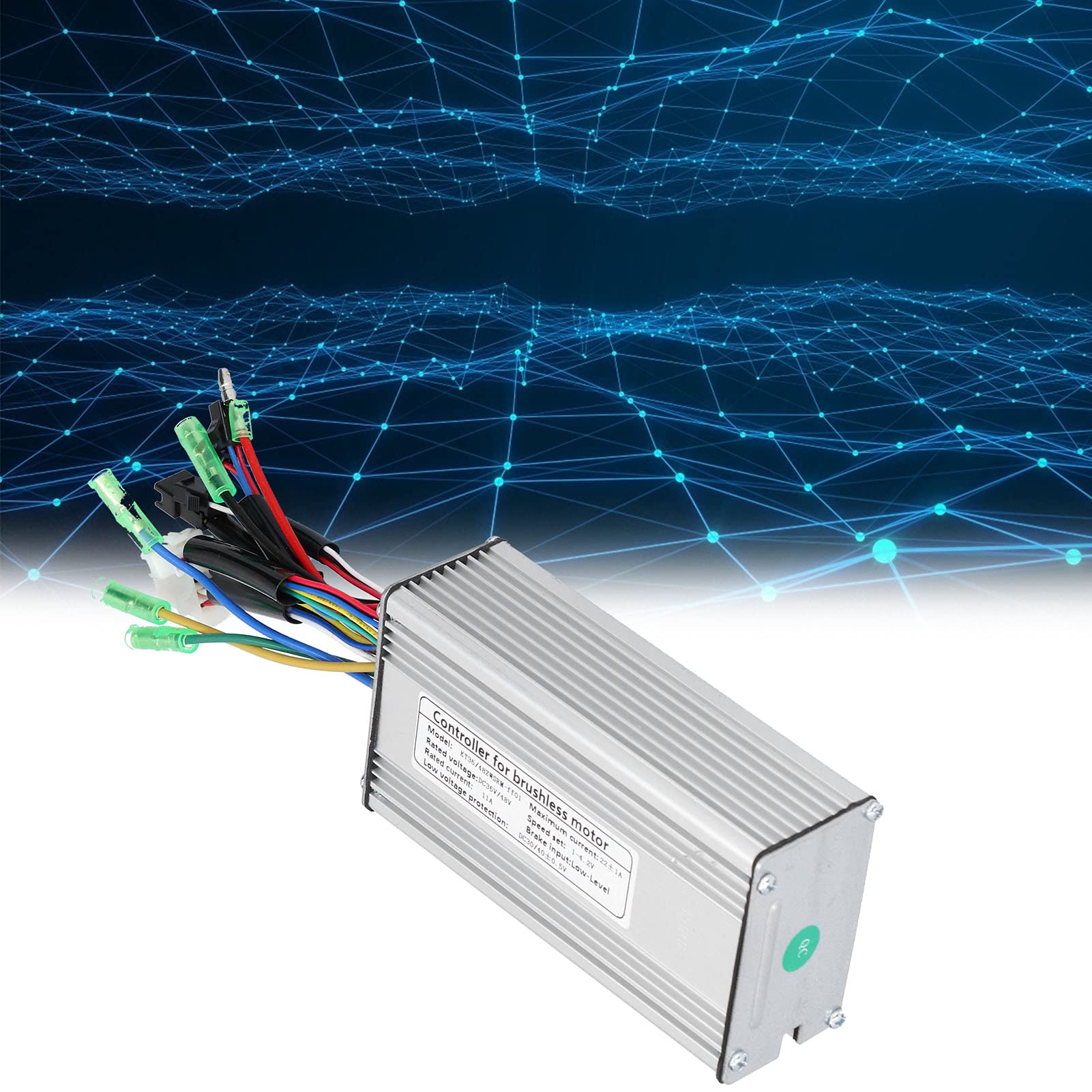 Shanrya 36V/48V 500W Motor Speed Controller - Durable Electric Bike Controller Kit for DIY E-Bike Conversion | Perfect for Commuting, Off-Road & Urban Riding