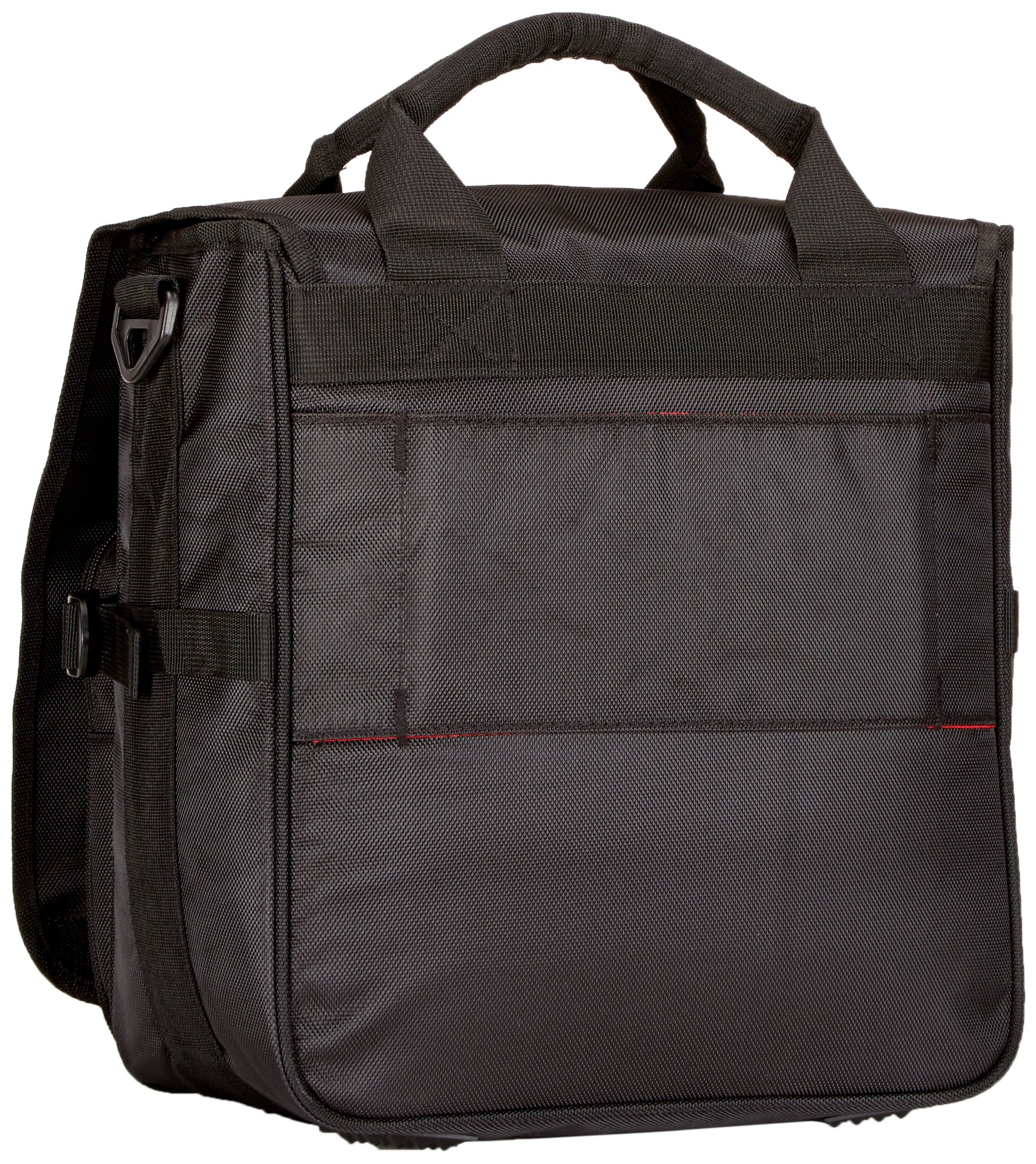 Magma LP Bag 40 II DJ Record Bag - Professional Vinyl Storage Case for DJs & Music Producers (Black/Red) - Perfect for Club Gigs, Studio Sessions & Record Collectors