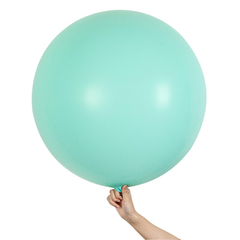 Pastel Turquoise Latex Balloons - 36 Inch, Pack of 10 | Party Decorations, Birthday Supplies, Baby Shower Decor, Wedding Balloons
