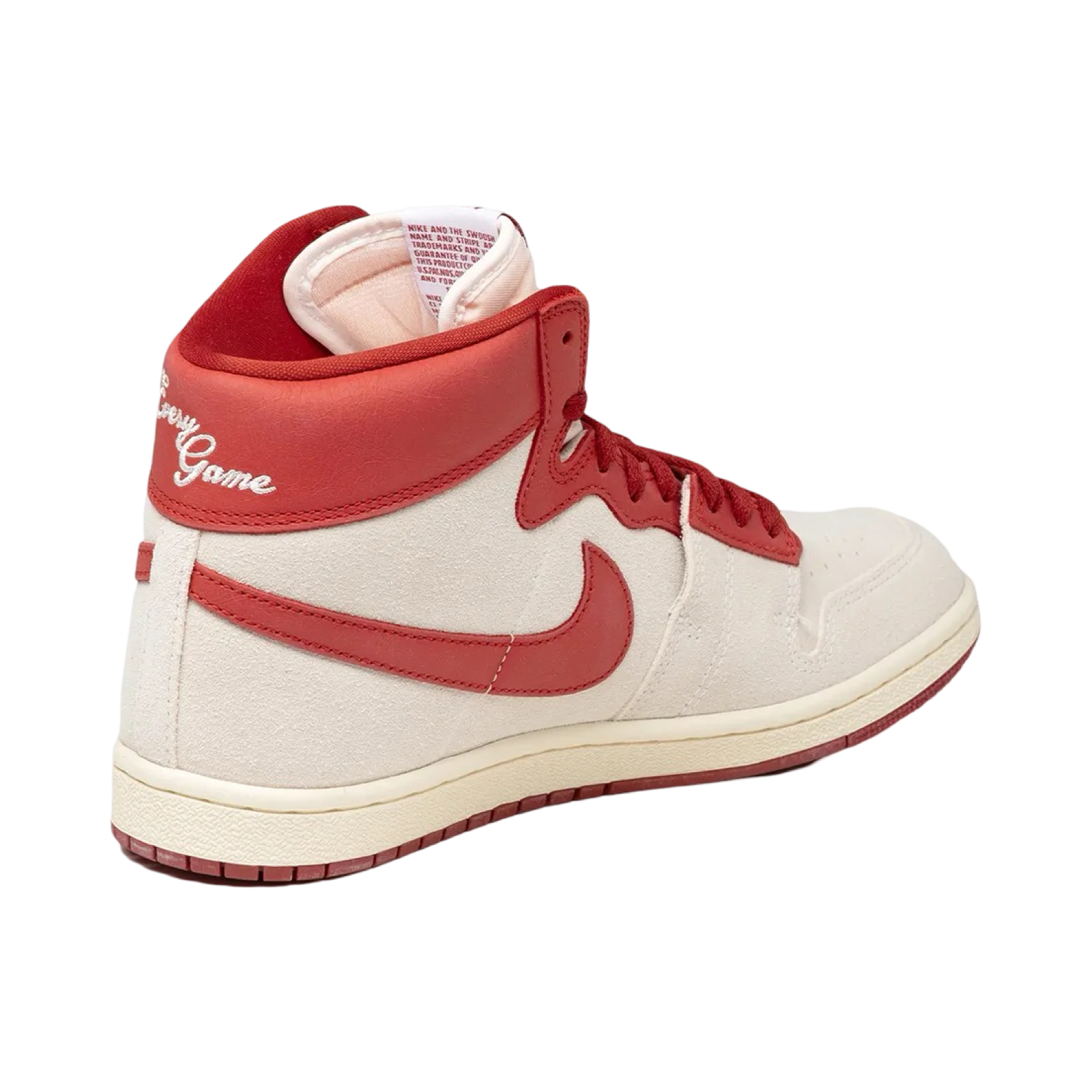 Air Jordan Air Ship Sneakers - Summit White & Dune Red - Men's Basketball Shoes for Casual Wear & Street Style