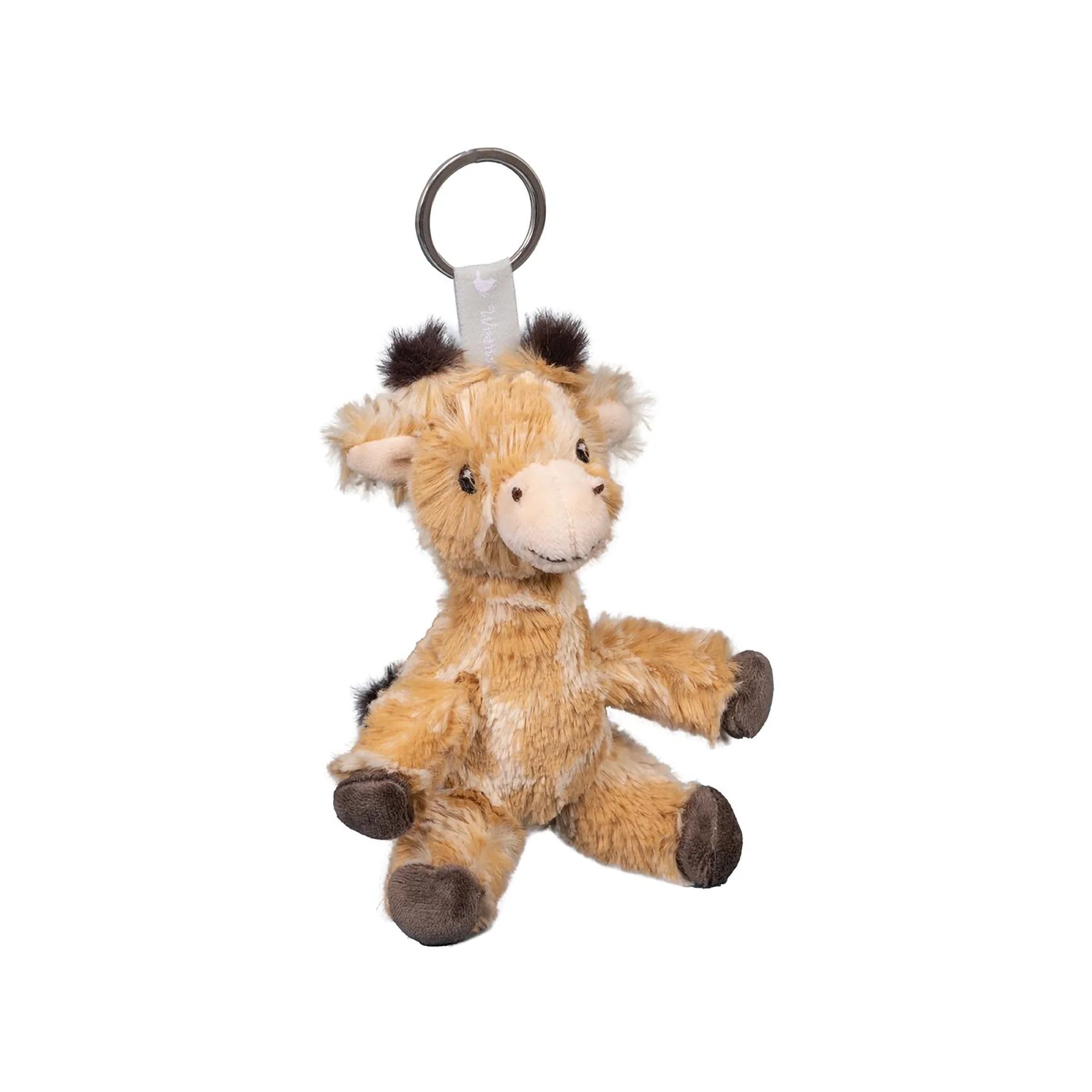 Wrendale Designs Giraffe Plush Keyring - Soft Cute Animal Keychain for Women & Kids - Perfect Gift for Birthdays, Travel & Everyday Use