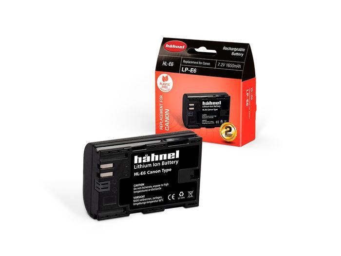 Hahnel Procube 2 Battery Charger Plate for Canon LP-E6 - Fast Charging Solution for Canon DSLR Cameras (Perfect for Travel, Studio & Outdoor Photography)