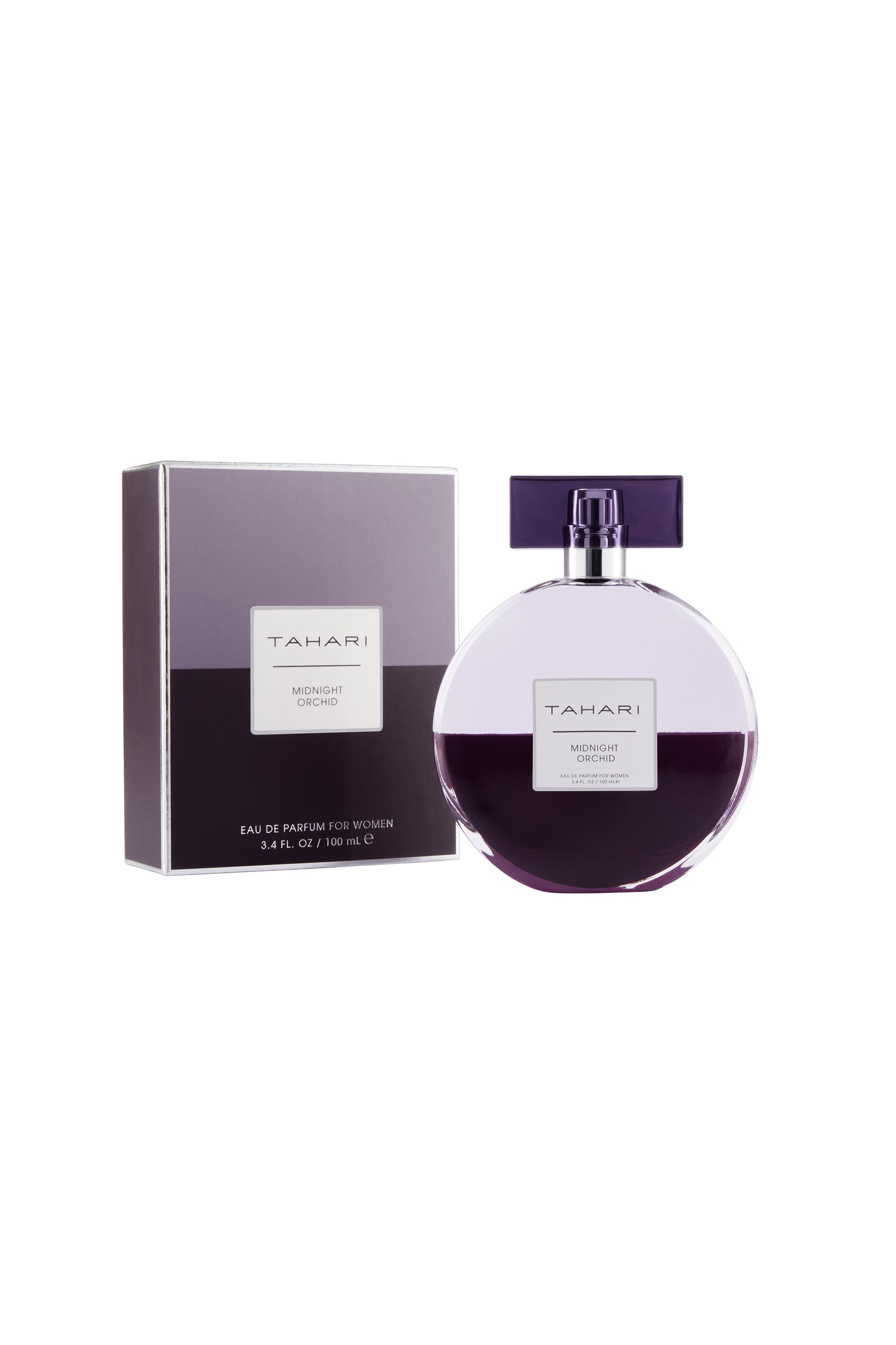 Midnight Orchid Perfume for Women - 100ml Eau de Parfum, Long-Lasting Floral Fragrance with Notes of Orchid & Vanilla - Perfect for Evening Wear, Date Nights & Special Occasions