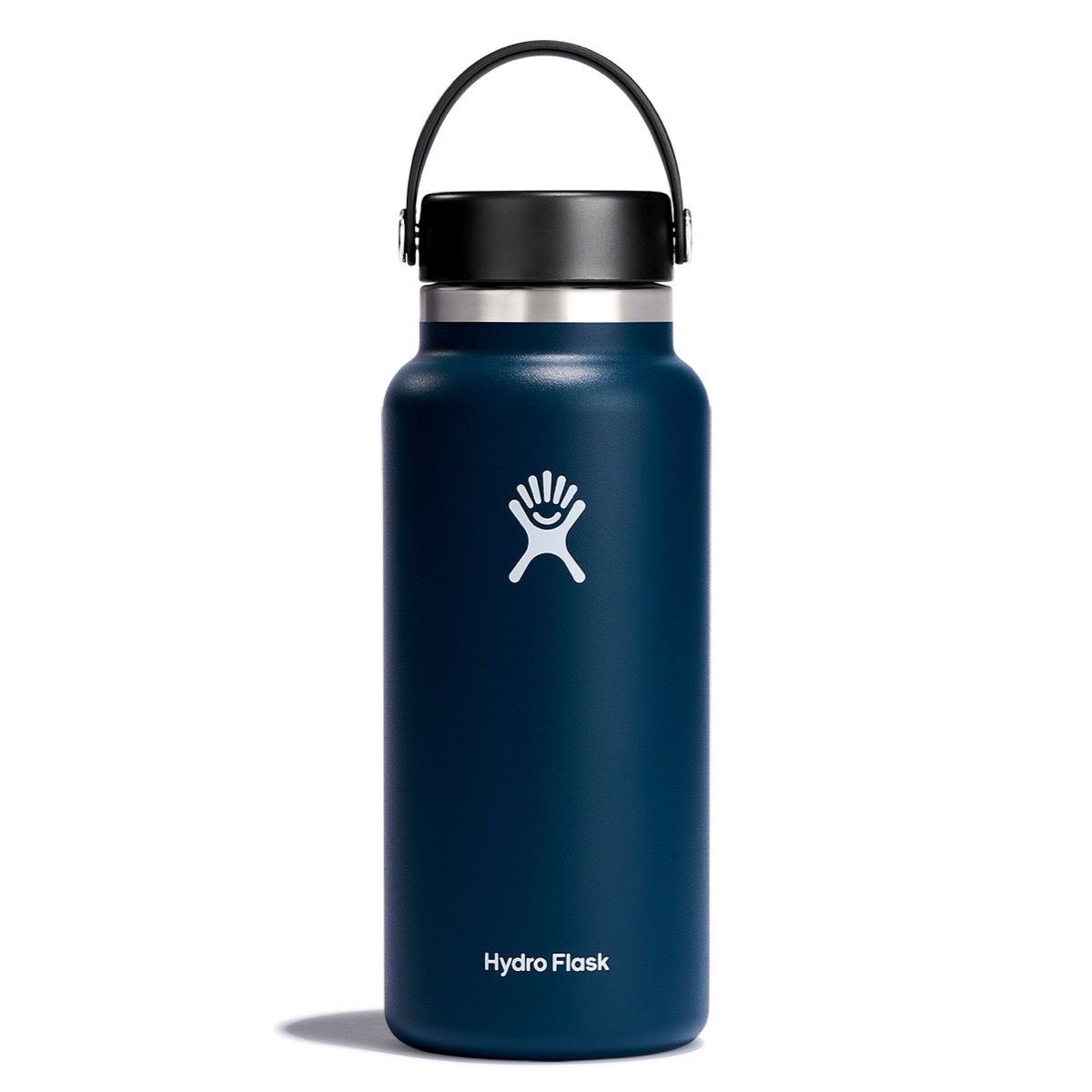 32 oz Wide Mouth Water Bottle with Straw & Leak-Proof Lid - BPA Free Stainless Steel Insulated Water Bottle for Gym, Hiking, Travel & Outdoor Activities