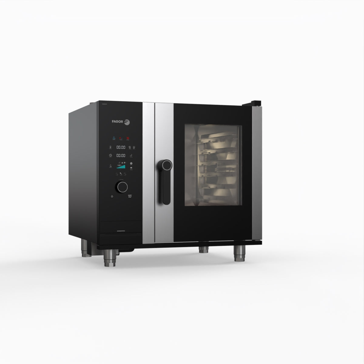 Fagor IKORE Concept 6-Tray Combi Oven CW 061ERSWS NSW1842 - Commercial Grade Countertop Convection Oven for Restaurants, Bakeries & Catering Businesses