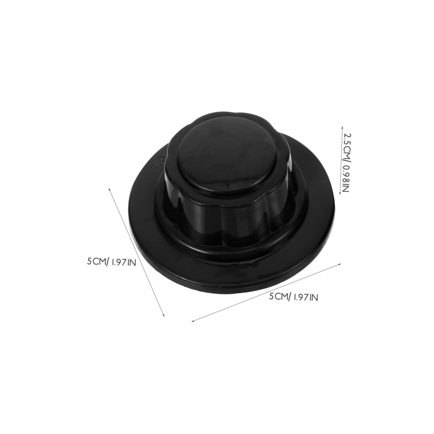 4pcs Universal Electric Fan Replacement Nuts & Blade Covers - Compatible with Table Fans, Floor Fans & More - Durable Plastic Fan Accessories for Home, Office & Workshop Use