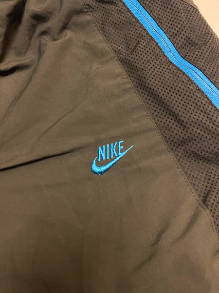 Nike Vintage Track Pants for Men - Baggy Nylon Joggers with Water-Resistant Shell - Perfect for Running, Gym & Streetwear Fashion