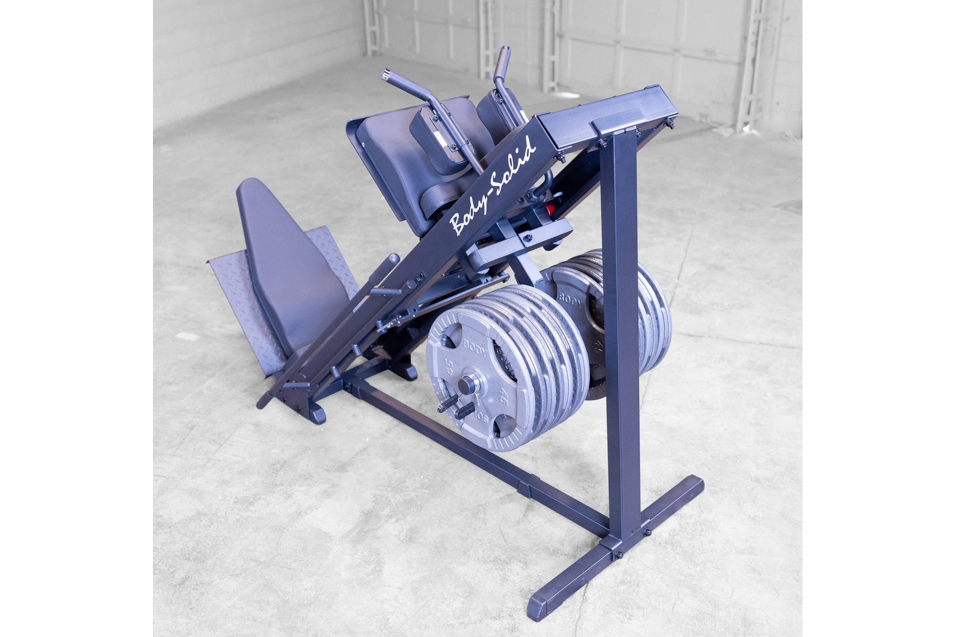 Body Solid GLPH1100B Leg Press & Hack Squat Machine for Home Gym - Strength Training Equipment for Legs, Glutes Workout | Perfect for Home Fitness, Commercial Gyms & Personal Training Studios