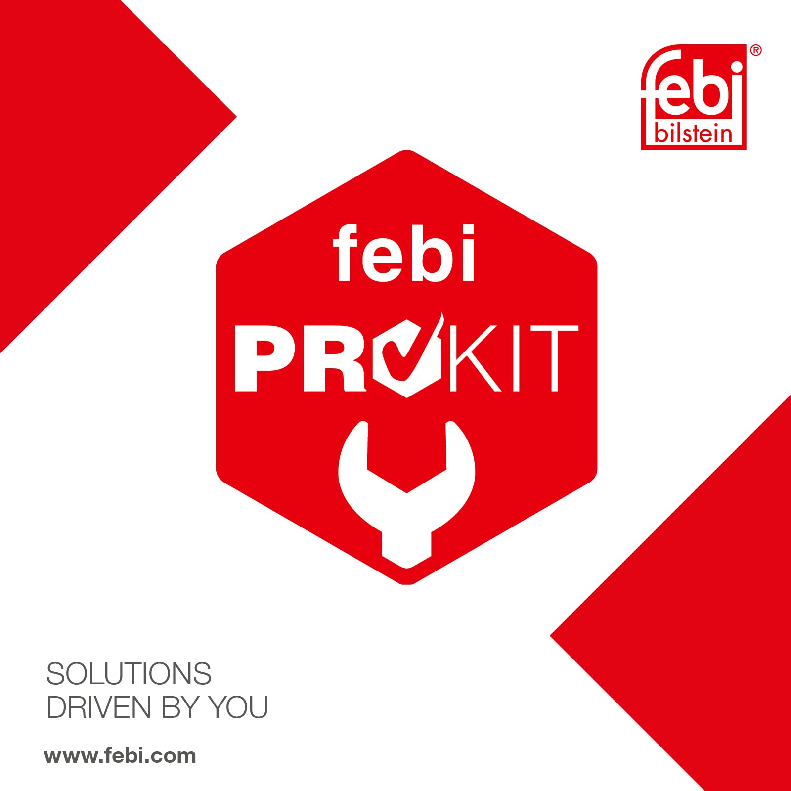 Febi Bilstein 37883 Strut Top Mounting Kit with Screws and Nut - 1 Pack | Front Suspension Repair for BMW, Mercedes, Audi | Perfect for DIY Car Maintenance & Smooth Ride